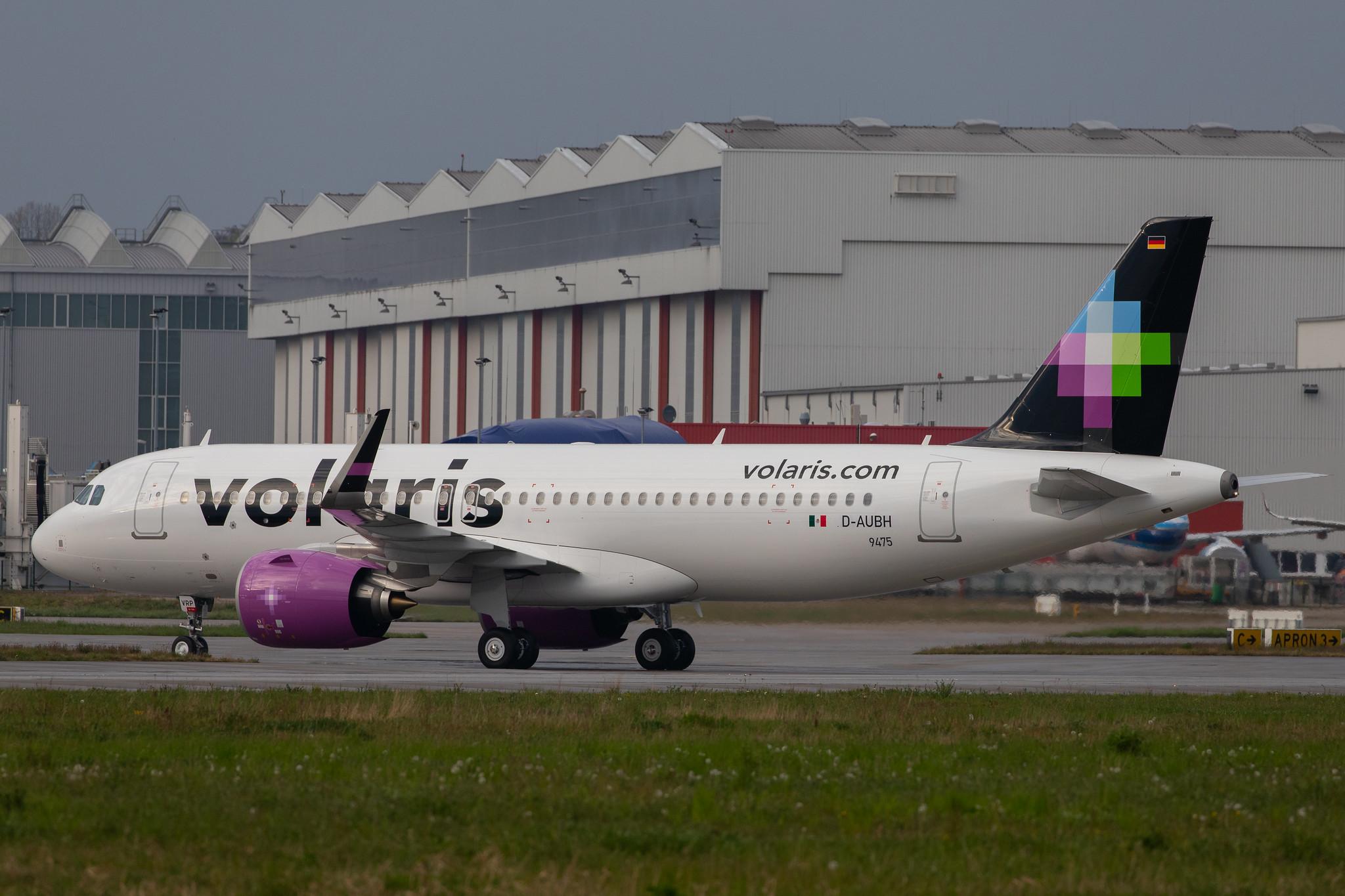 Flugplatz Hamburg-Finkenwerder: Airbus (/ AIB) |  Airbus Airbus A320-271N A20N | D-AUBH | MSN 9475 (Future:  Volaris Y4 / VOI, XA-VRP)