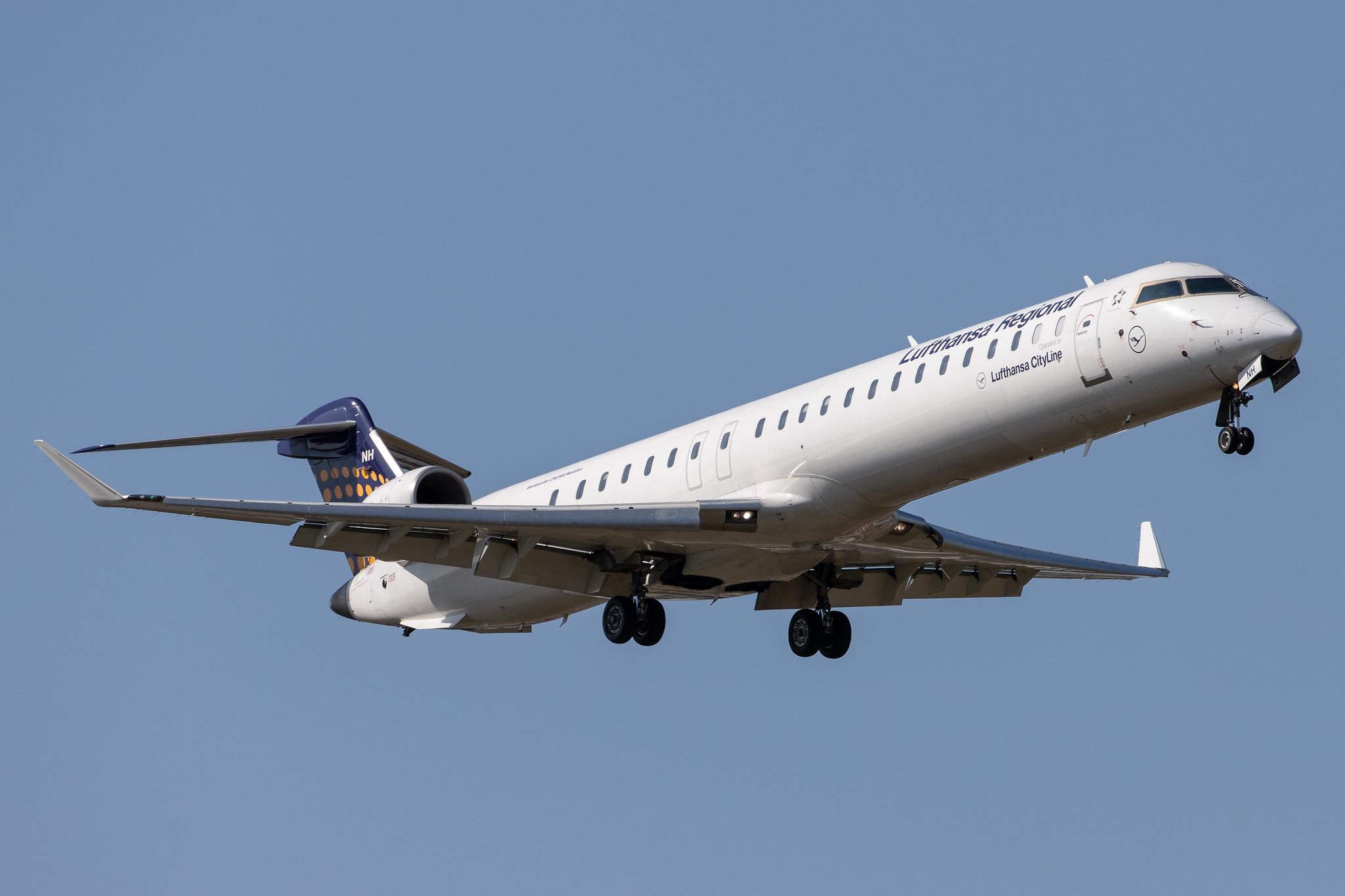 Frankfurt Airport: Lufthansa (LH / DLH) | Operator: Lufthansa CityLine |  Bombardier CRJ-900LR CRJ9 | D-ACNH | MSN 15247