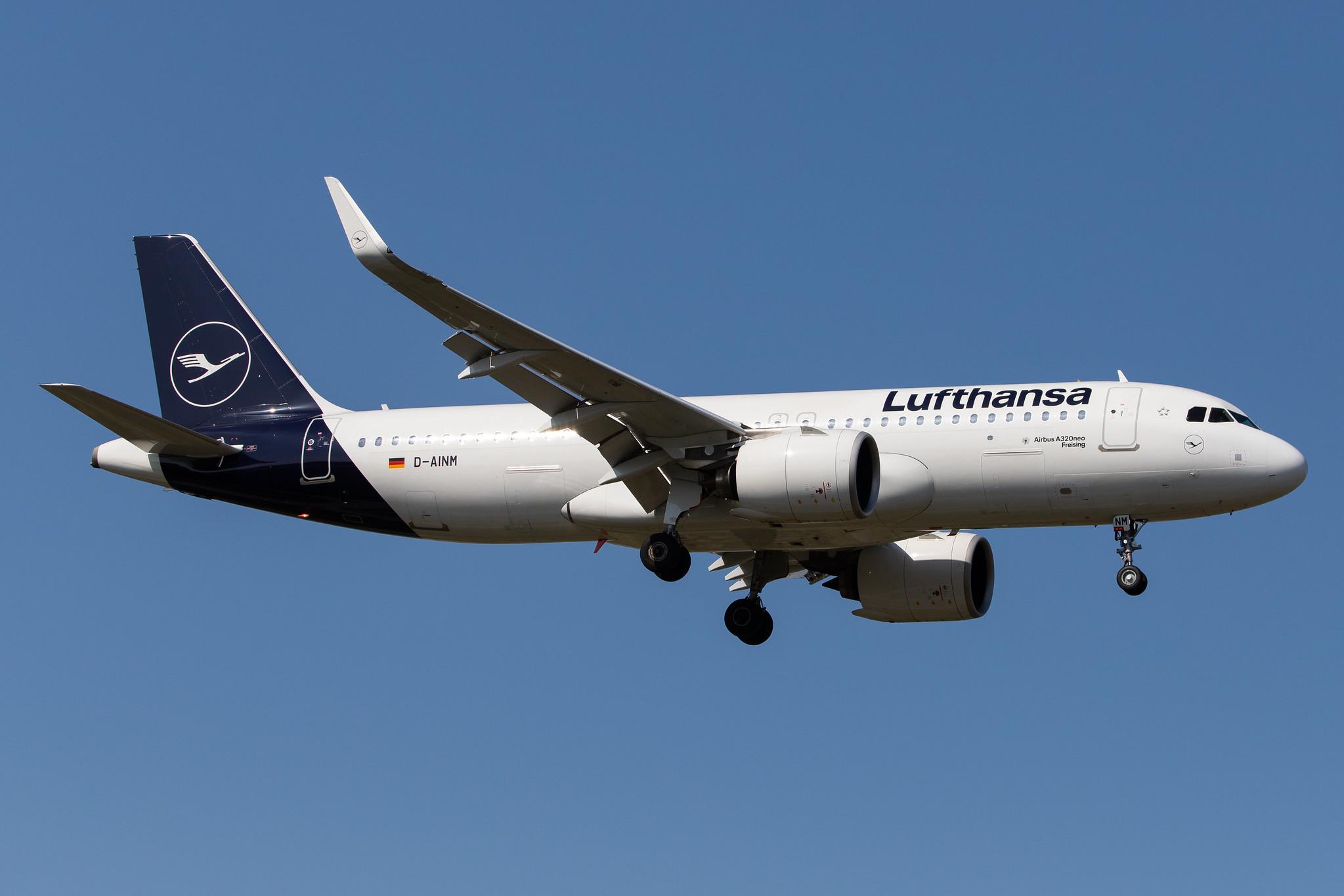 Frankfurt Airport: Lufthansa (LH / DLH) |  Airbus A320-271N A20N | D-AINM | MSN 8456
