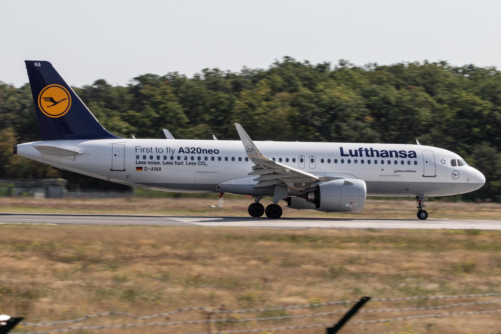 Frankfurt Airport: Lufthansa (LH / DLH) |  Airbus A320-271N A20N | D-AINA | MSN 6801