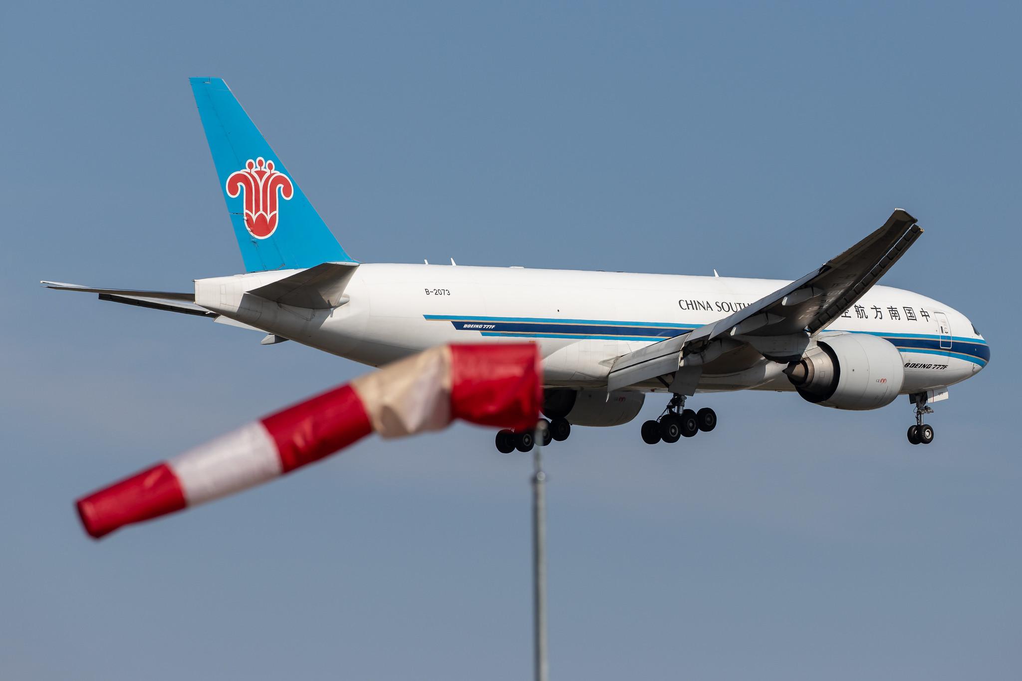 Frankfurt Airport: China Southern Cargo (CZ / CSN) | Operator: China Southern Airlines |  Boeing 777-F1B B77L | B-2073 | MSN 37311