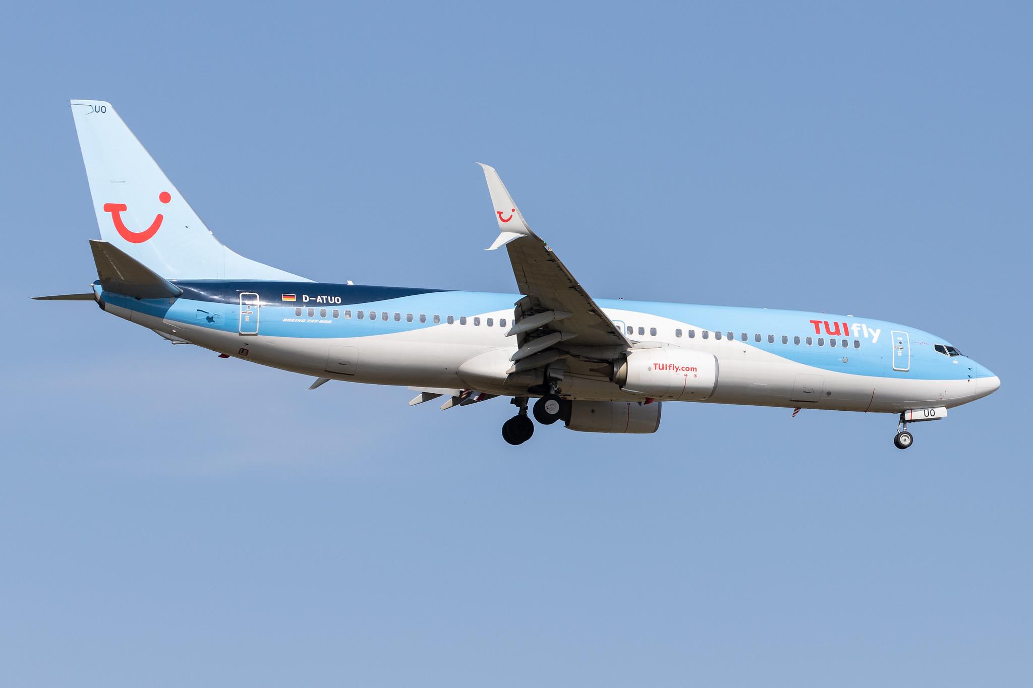 Frankfurt Airport: TUI (X3 / TUI) | Operator: TUI fly |  Boeing 737-8K2 B738 | D-ATUO | MSN 41661