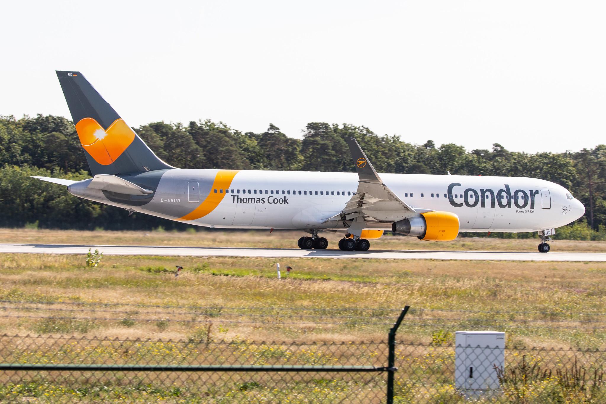 Frankfurt Airport: Condor (DE / CFG) |  Boeing 767-330(ER) B763 | D-ABUD | MSN 26983