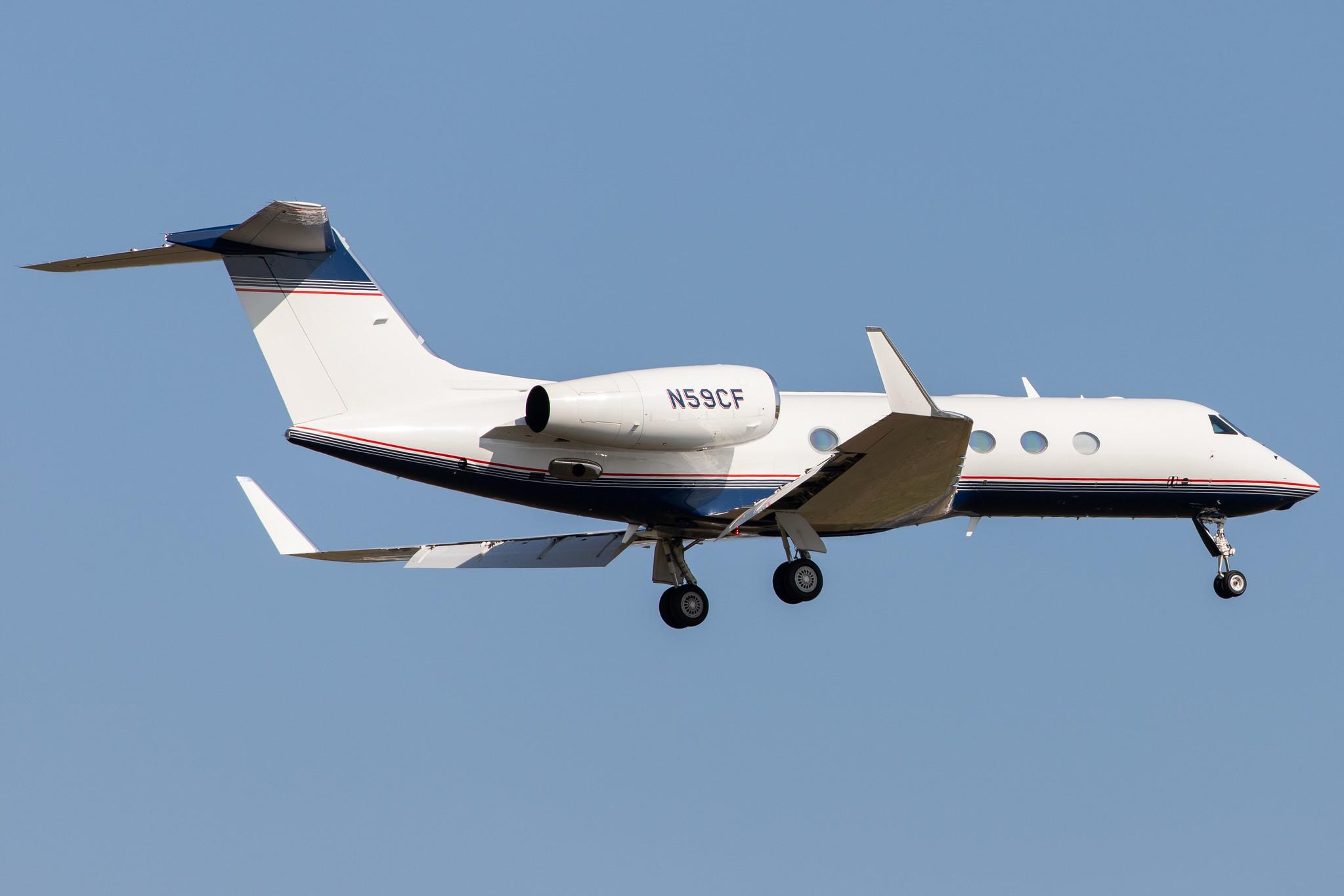 Frankfurt Airport: Private Owner |  Gulfstream G450 GLF4 | N59CF | MSN 4097