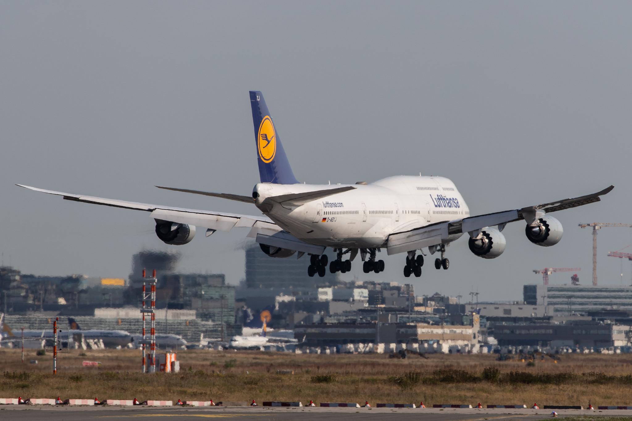Frankfurt Airport: Lufthansa (LH / DLH) |  Boeing 747-830 B748 | D-ABYJ | MSN 37834