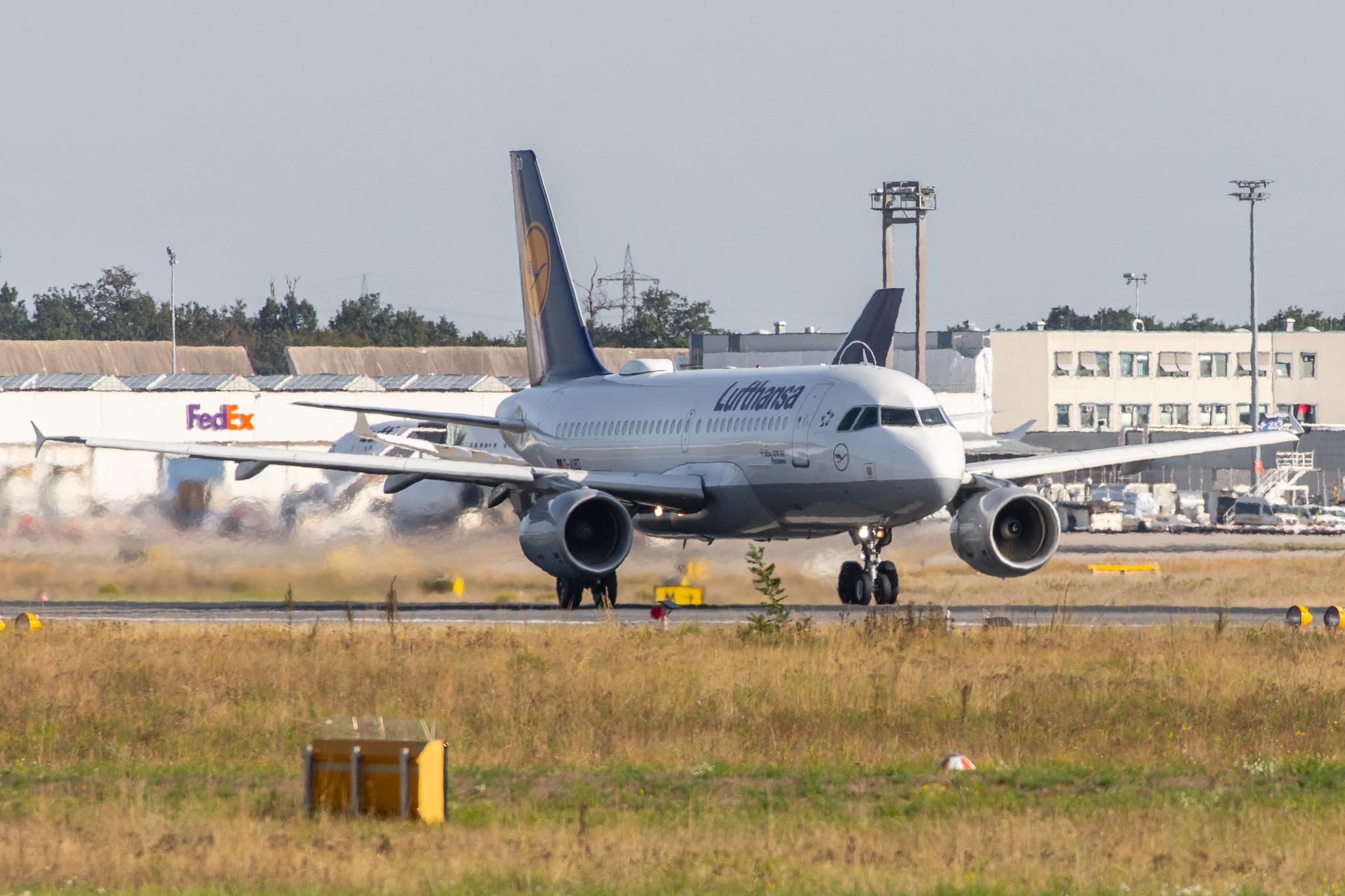 Frankfurt Airport: Lufthansa (LH / DLH) |  Airbus A319-112 A319 | D-AIBD | MSN 4455