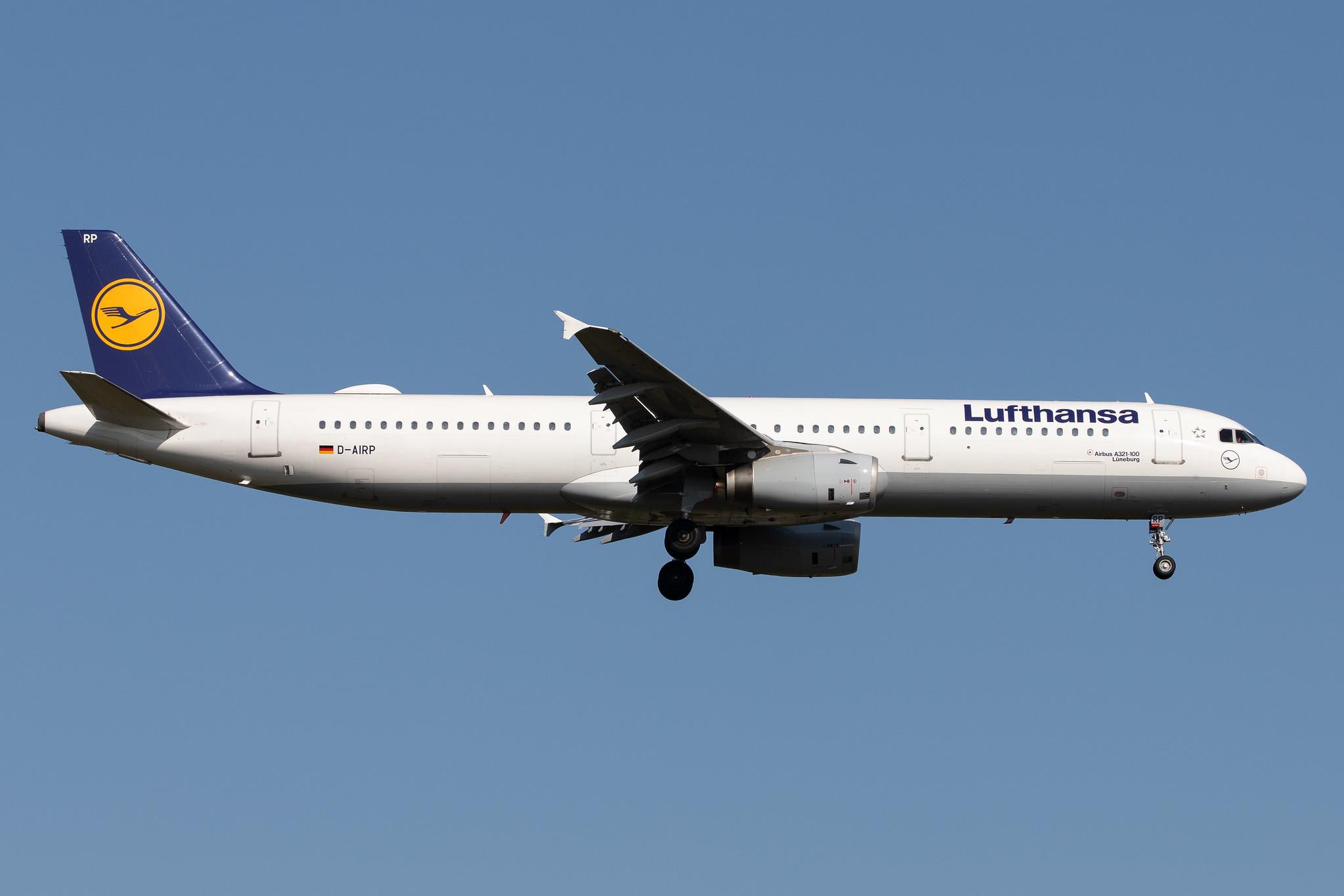 Frankfurt Airport: Lufthansa (LH / DLH) |  Airbus A321-131 A321 | D-AIRP | MSN 0564