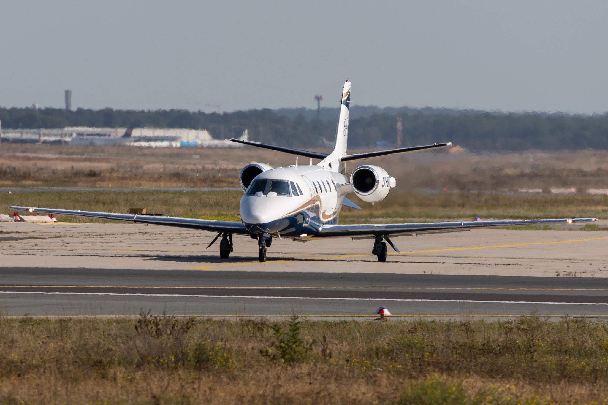 Frankfurt Airport: Silesia Air |  Cessna 560XL Citation Excel C56X | OK-SLX | MSN 560-5243