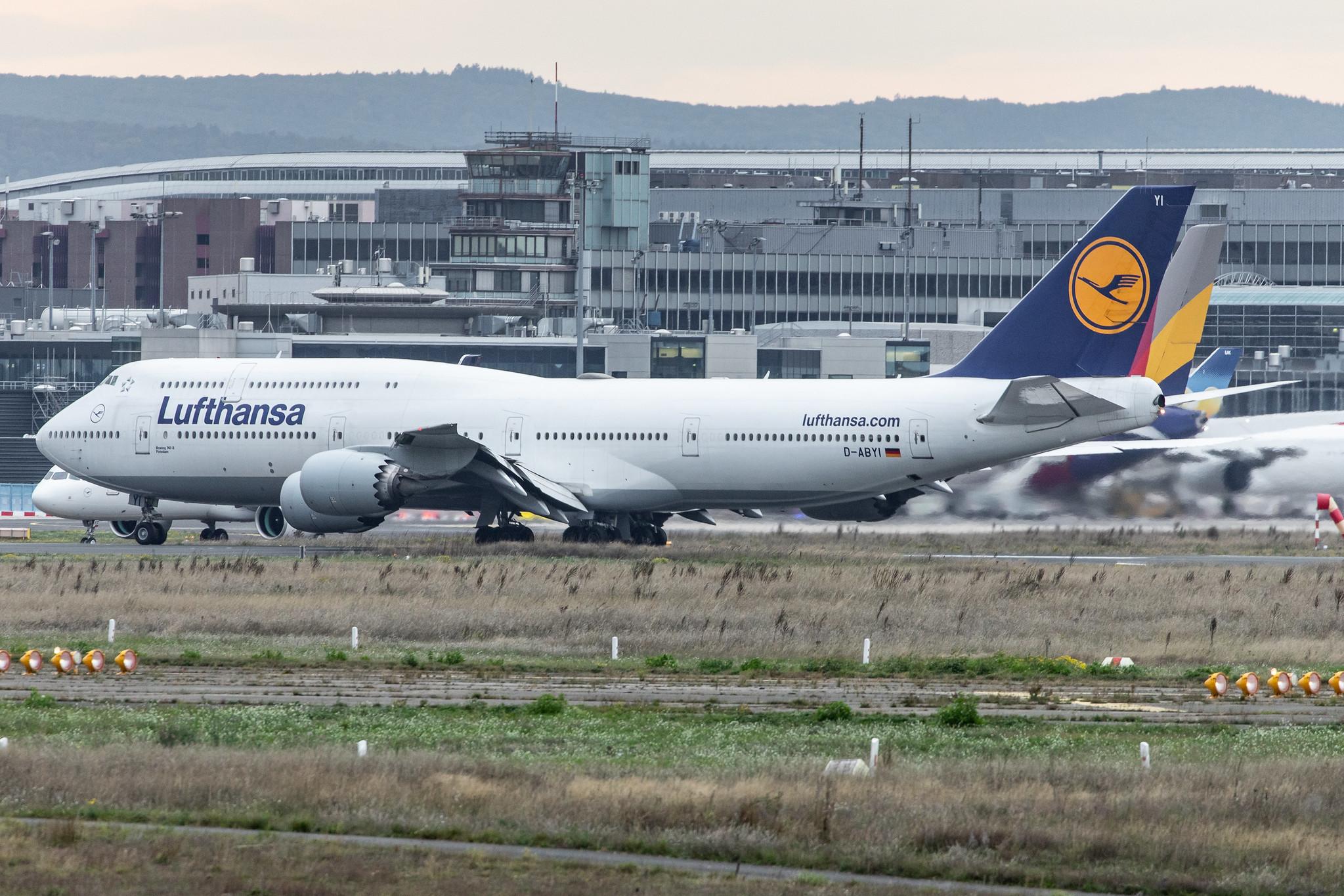 Frankfurt Airport: Lufthansa (LH / DLH) |  Boeing 747-830 B748 | D-ABYI | MSN 37833