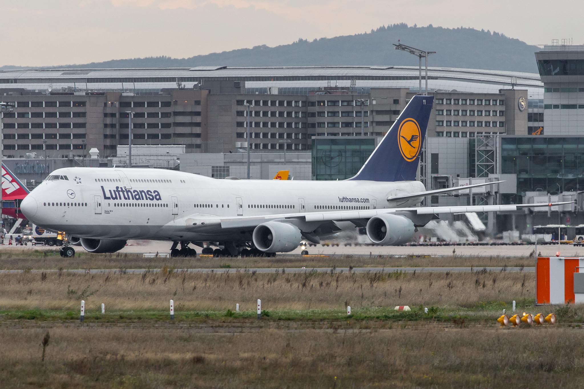 Frankfurt Airport: Lufthansa (LH / DLH) |  Boeing 747-830 B748 | D-ABYI | MSN 37833