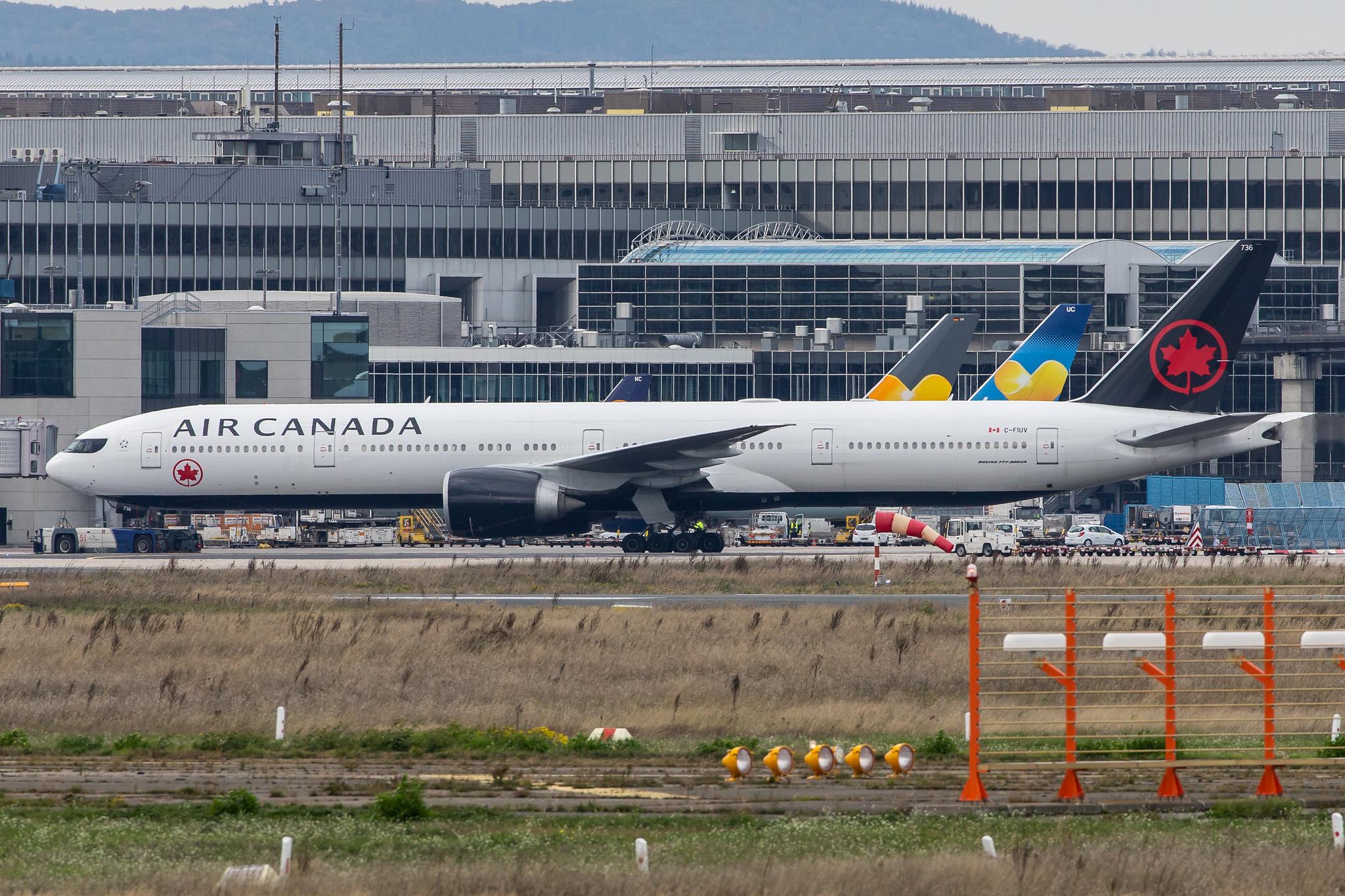 Frankfurt Airport: Air Canada (AC / ACA) |  Boeing 777-333(ER) B77W | C-FIUV | MSN 35248