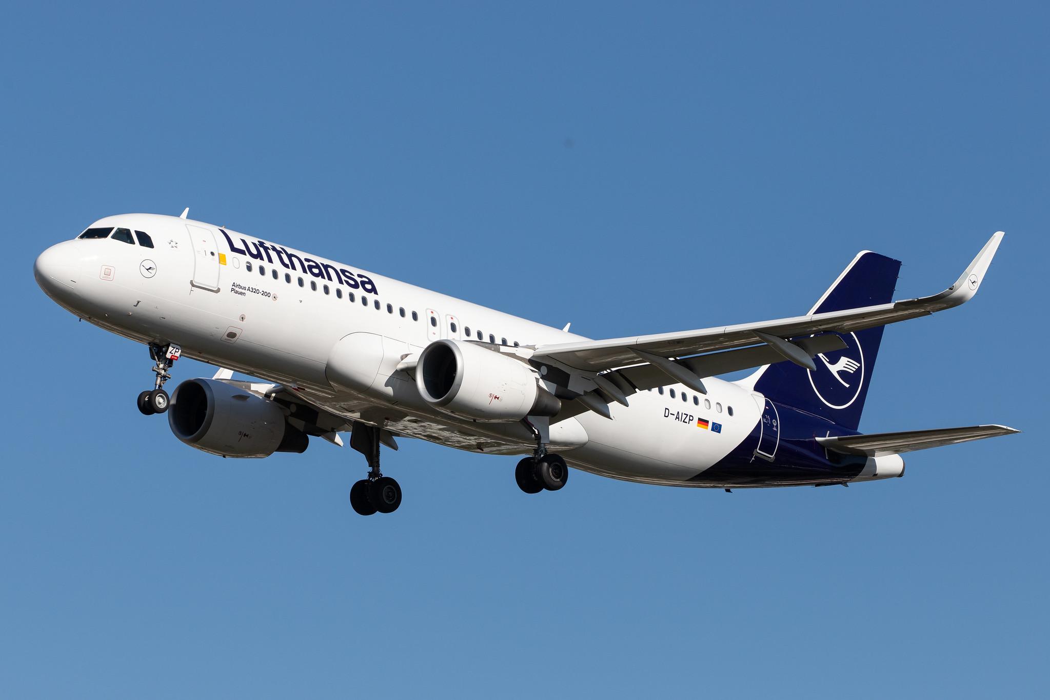 Frankfurt Airport: Lufthansa (LH / DLH) |  Airbus A320-214 A320 | D-AIZP | MSN 5487