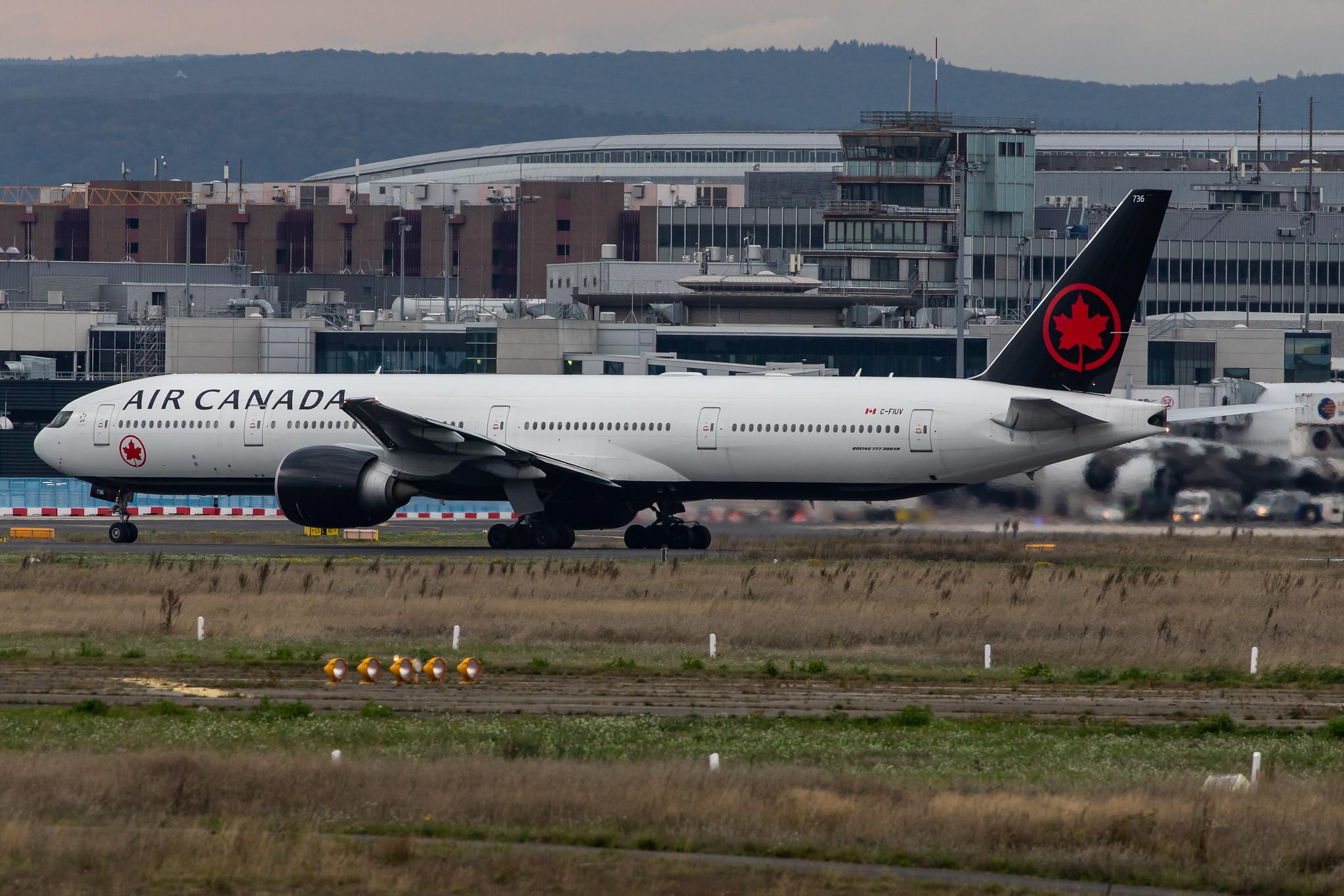 Frankfurt Airport: Air Canada (AC / ACA) |  Boeing 777-333(ER) B77W | C-FIUV | MSN 35248
