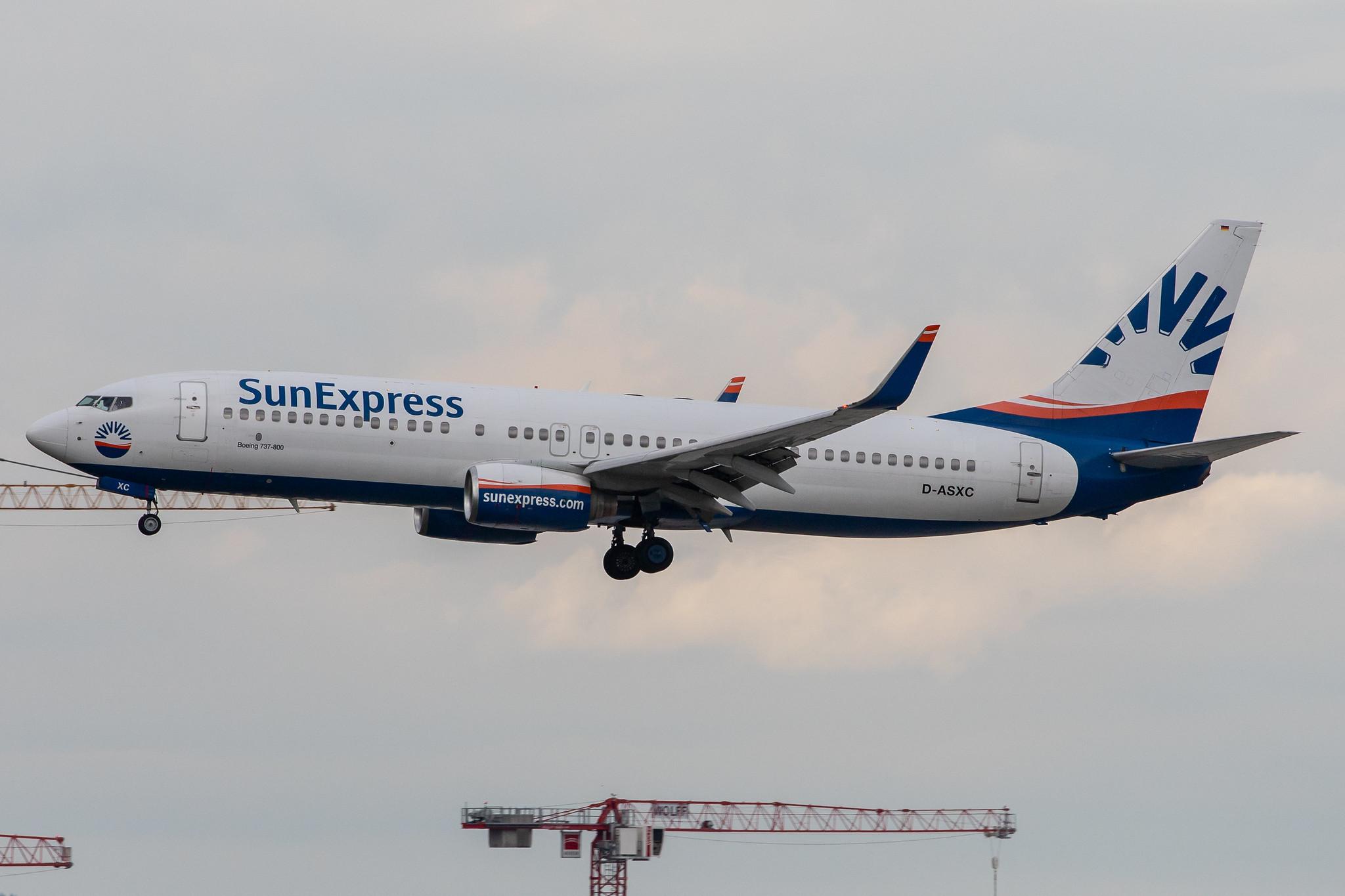 Frankfurt Airport: SunExpress (XQ / SXS) | Operator: SunExpress Deutschland |  Boeing 737-86N B738 | D-ASXC | MSN 30806
