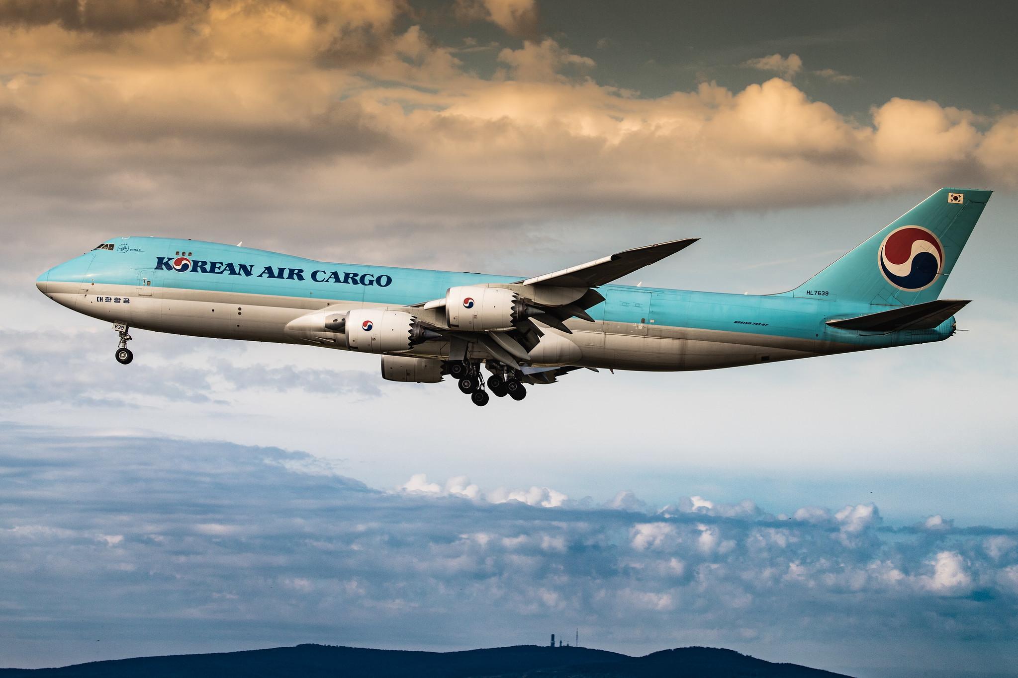 Frankfurt Airport: Korean Air Cargo (KE / KAL) | Operator: Korean Air |  Boeing 747-8B5(F) B748 | HL7639 | MSN 37653