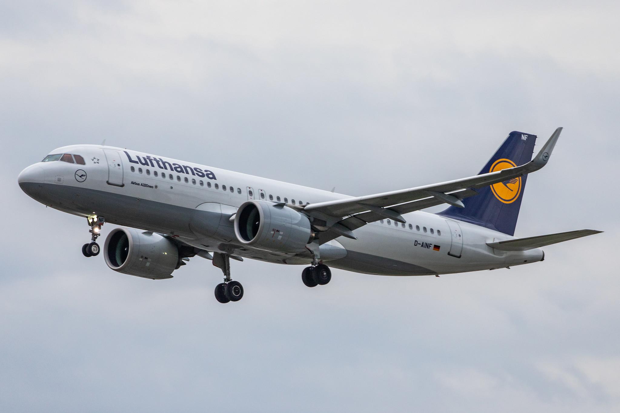 Frankfurt Airport: Lufthansa (LH / DLH) |  Airbus A320-271N A20N | D-AINF | MSN 7577