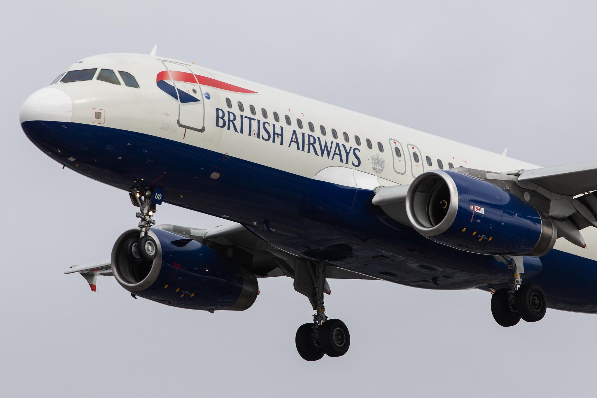 London Heathrow Airport: British Airways (BA / BAW) |  Airbus A320-232 A320 | G-EUUO | MSN 1958