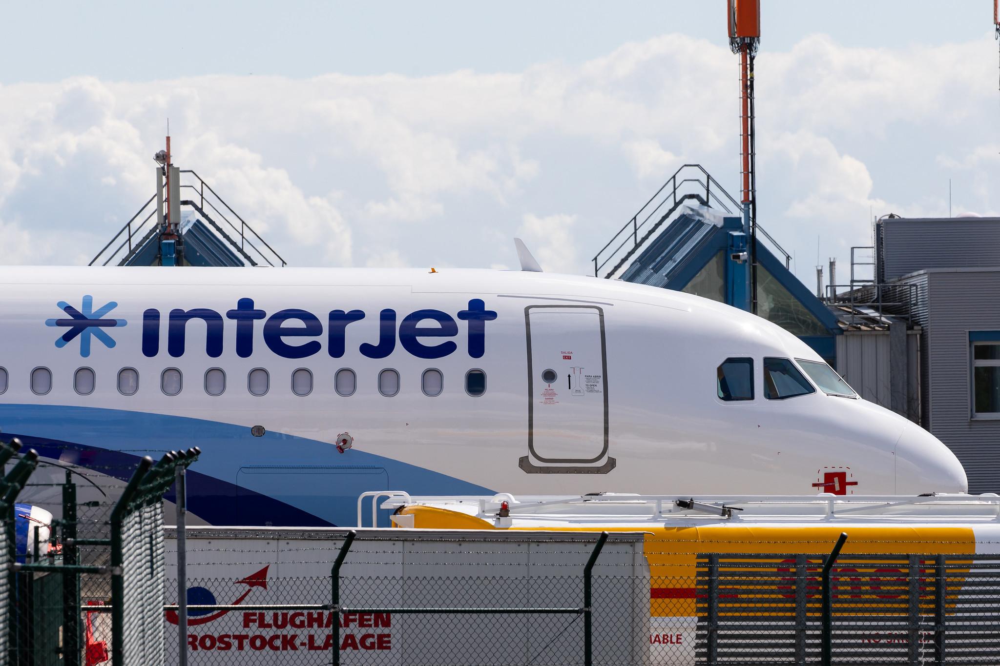 Flughafen Rostock-Laage: Interjet (4O / AIJ) | Airbus A320-251N A20N | D-AVVZ | MSN 9238