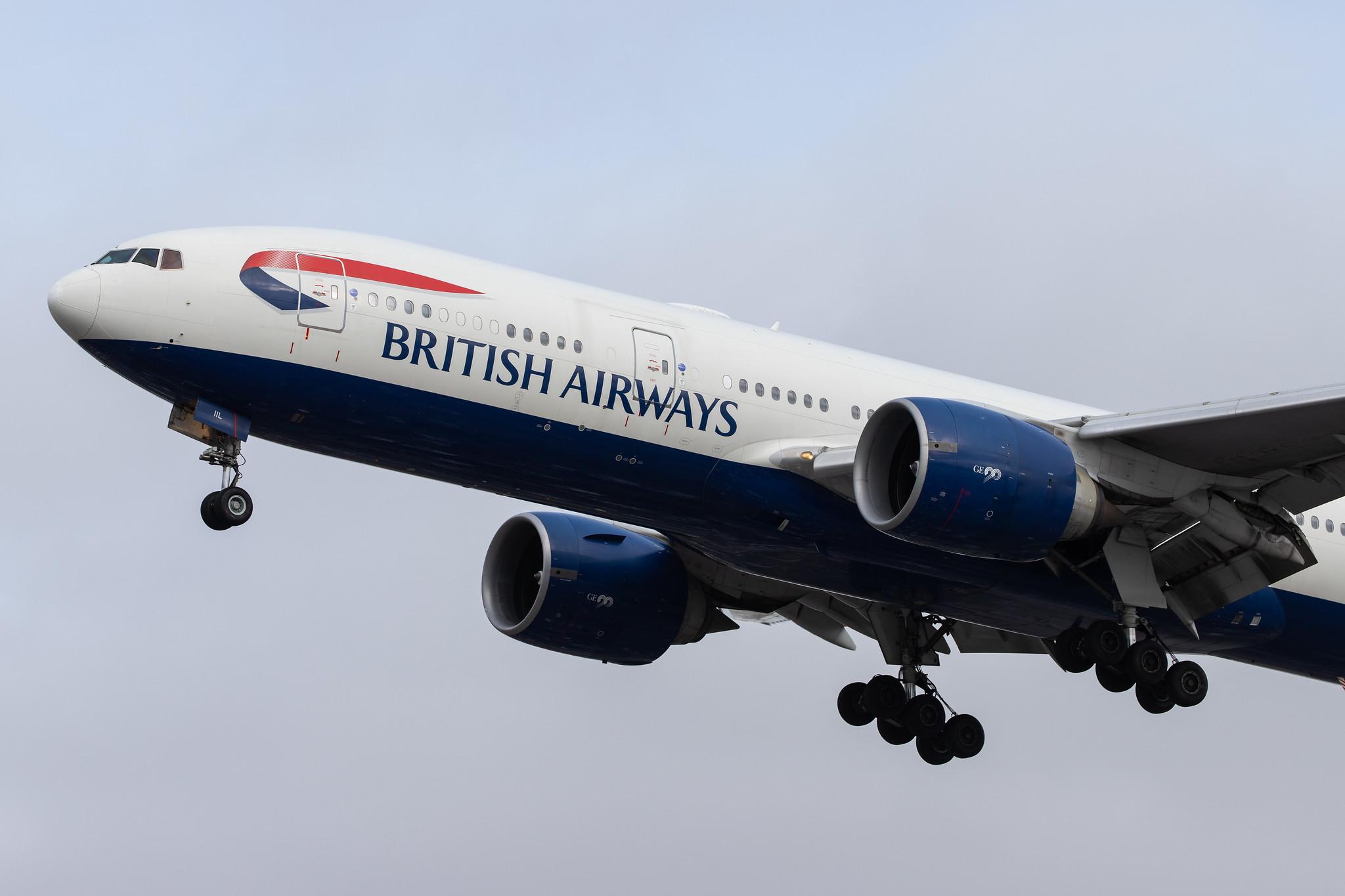 London Heathrow Airport: British Airways (BA / BAW) |  Boeing 777-236(ER) B772 | G-VIIL | MSN 27493