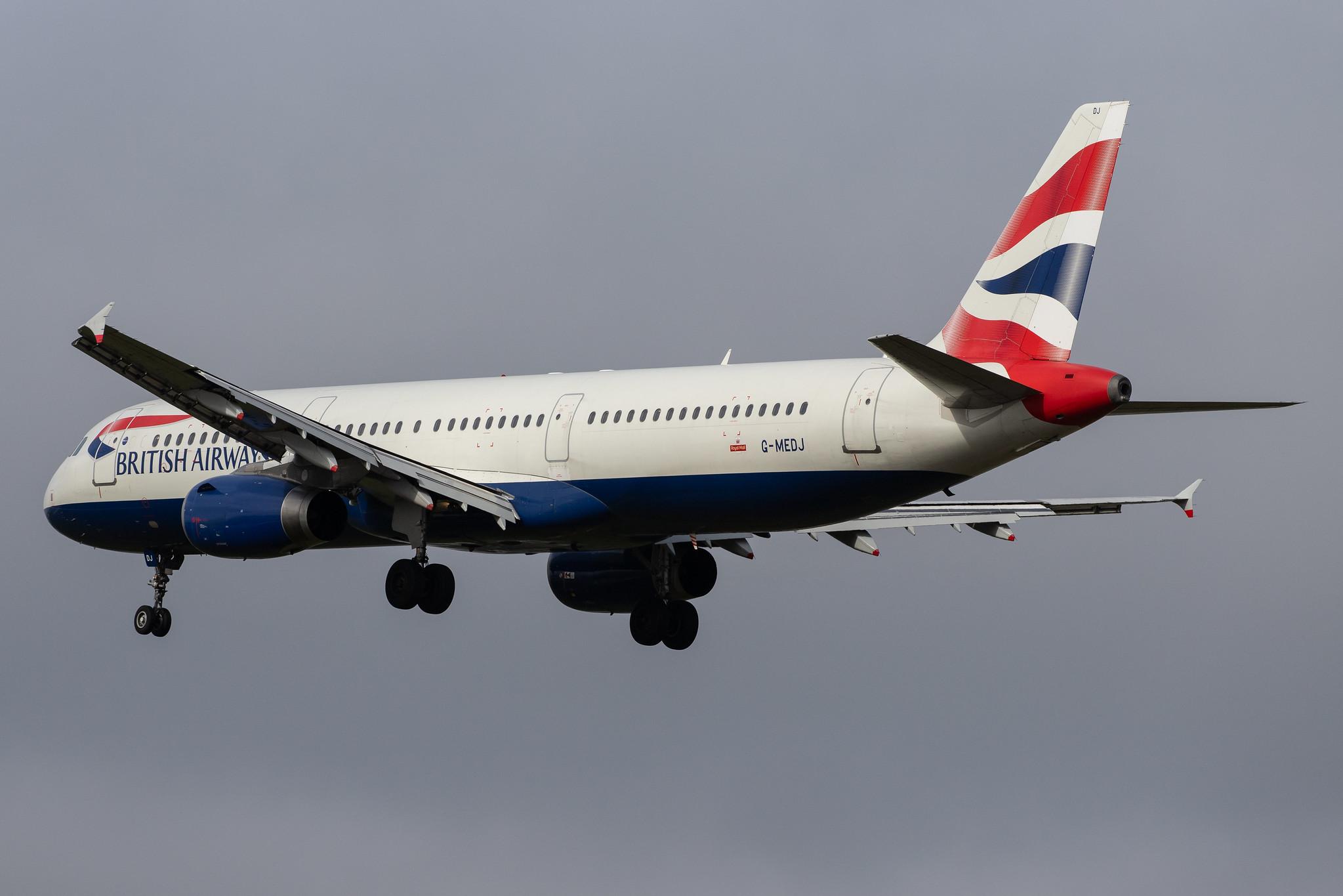 London Heathrow Airport: British Airways (BA / BAW) |  Airbus A321-231 A321 | G-MEDJ | MSN 2190
