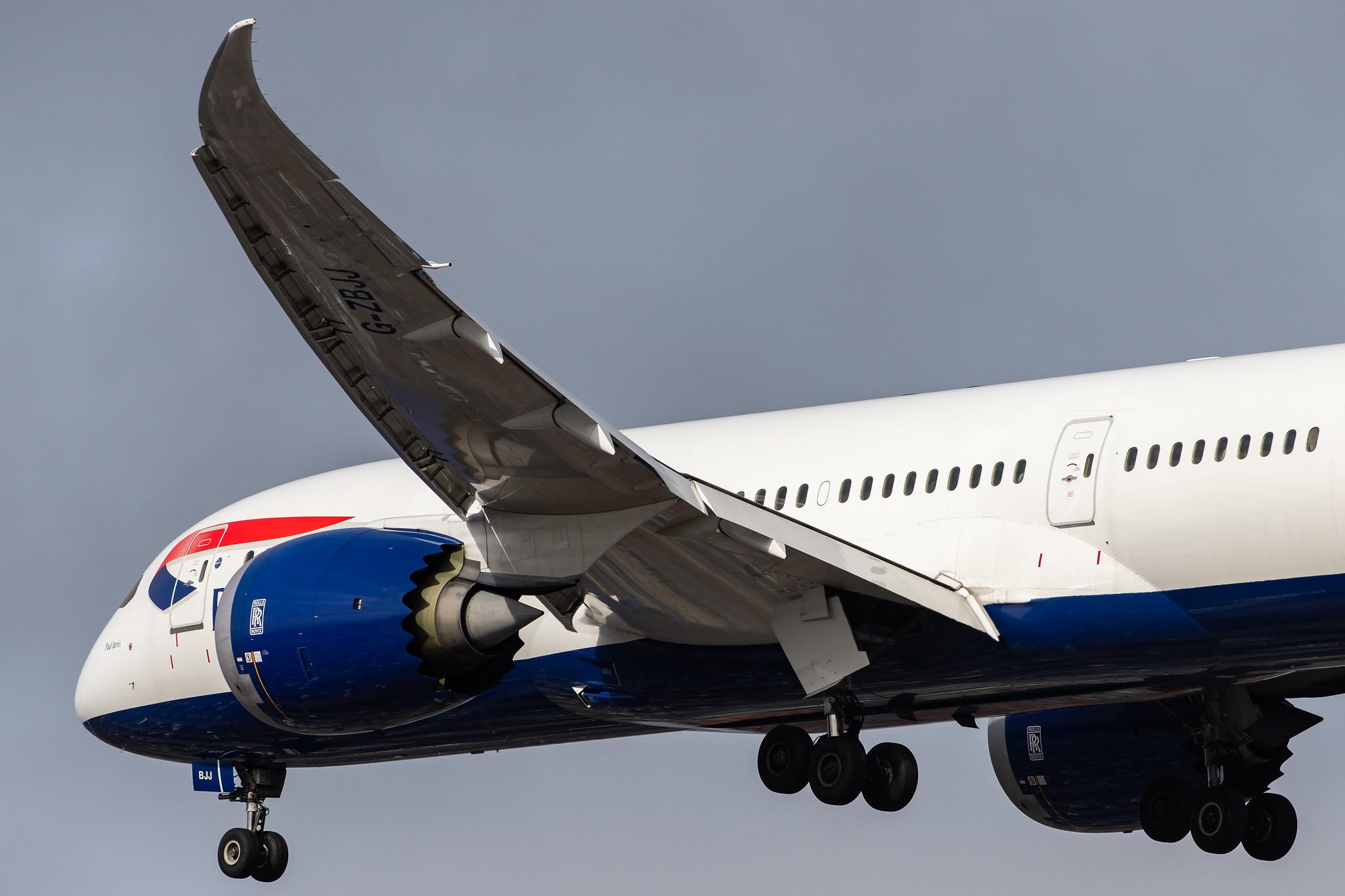 London Heathrow Airport: British Airways (BA / BAW) |  Boeing 787-8 Dreamliner B788 | G-ZBJJ | MSN 60629