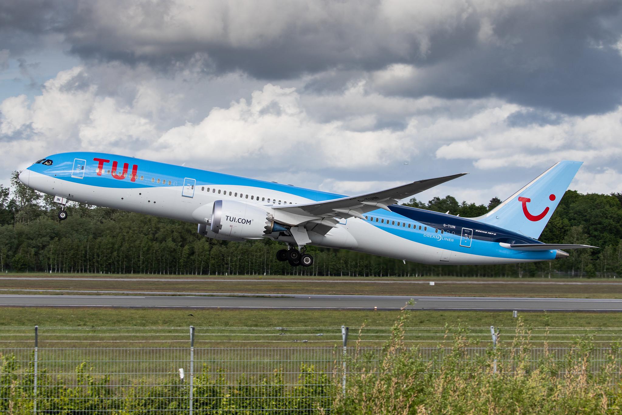 Hamburg Airport: TUI (X3 / TUI) | Operator: TUI Airways |  Boeing 787-9 Dreamliner B789 | G-TUIN | MSN 64293