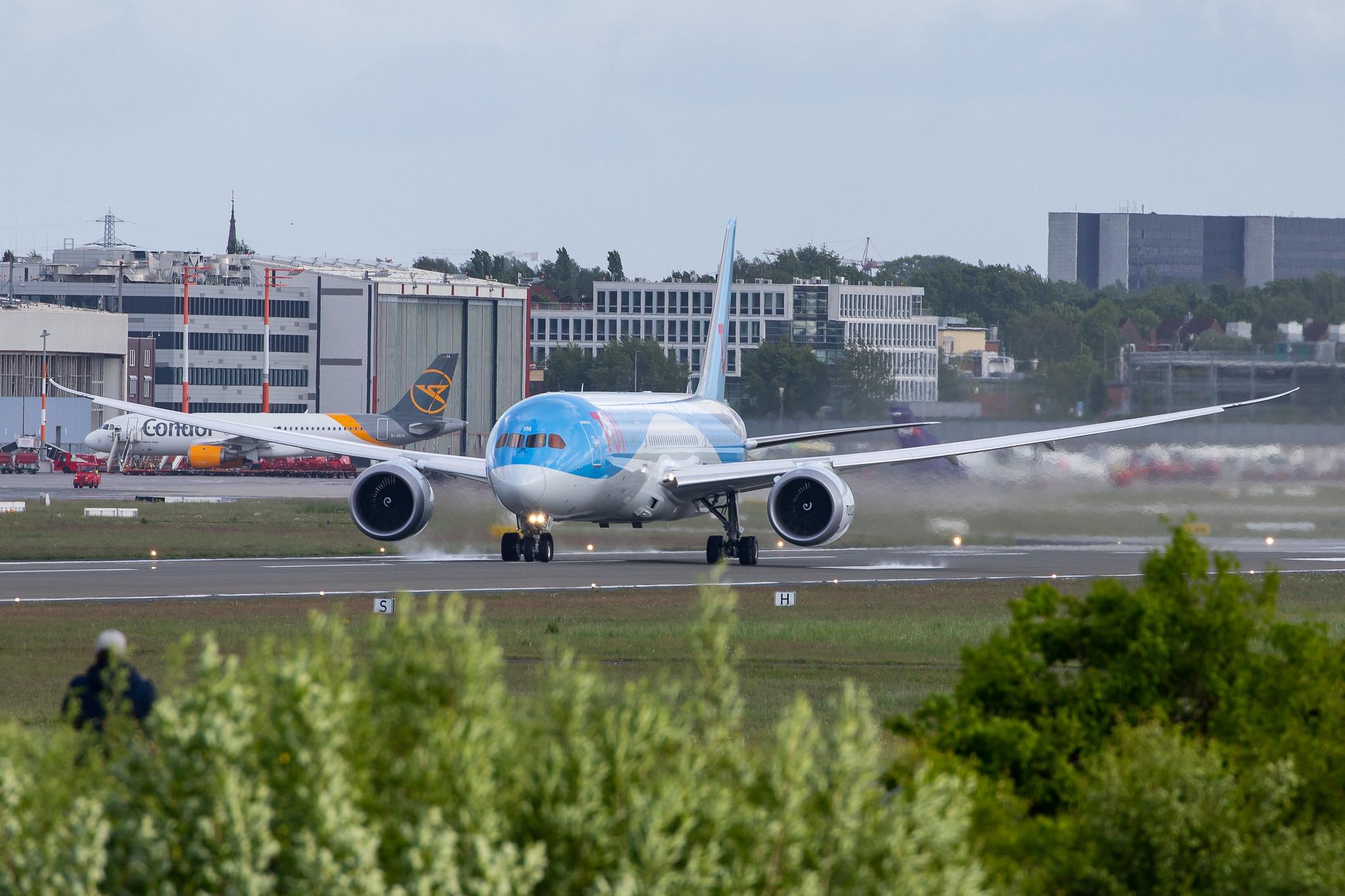 Hamburg Airport: TUI (X3 / TUI) | Operator: TUI Airways |  Boeing 787-9 Dreamliner B789 | G-TUIN | MSN 64293