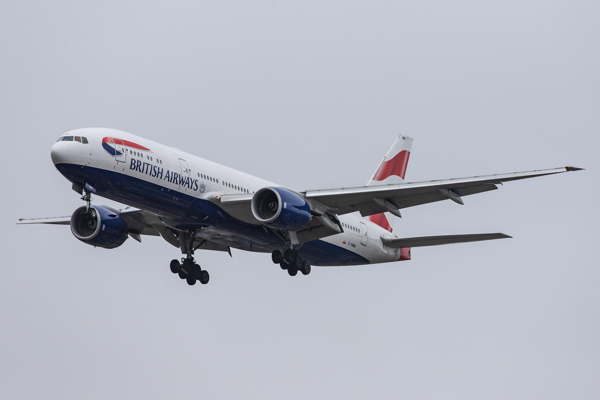 London Heathrow Airport: British Airways (BA / BAW) |  Boeing 777-236(ER) B772 | G-YMMH | MSN 30309