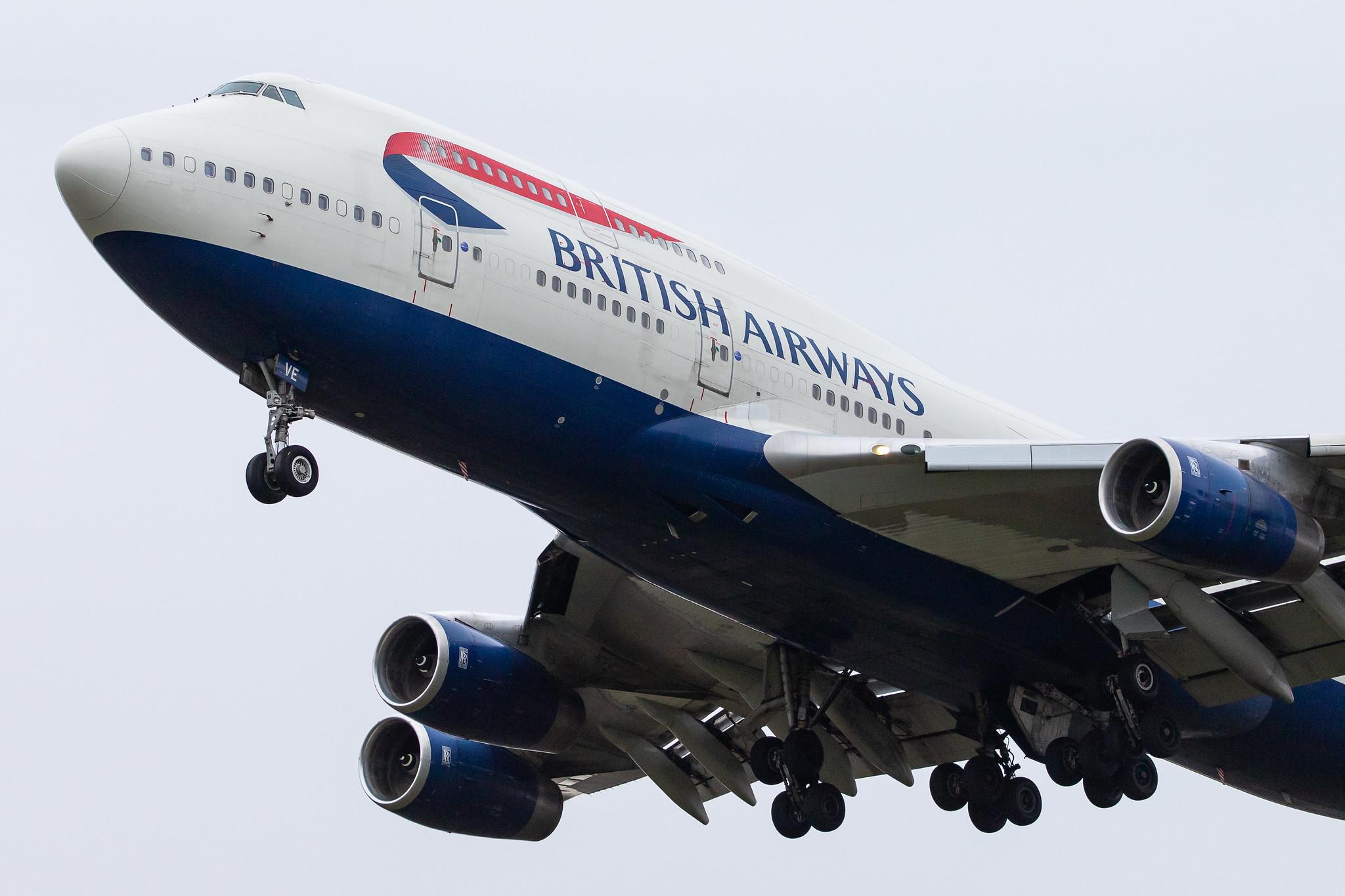 London Heathrow Airport: British Airways (BA / BAW) |  Boeing 747-436 B744 | G-CIVE | MSN 27350