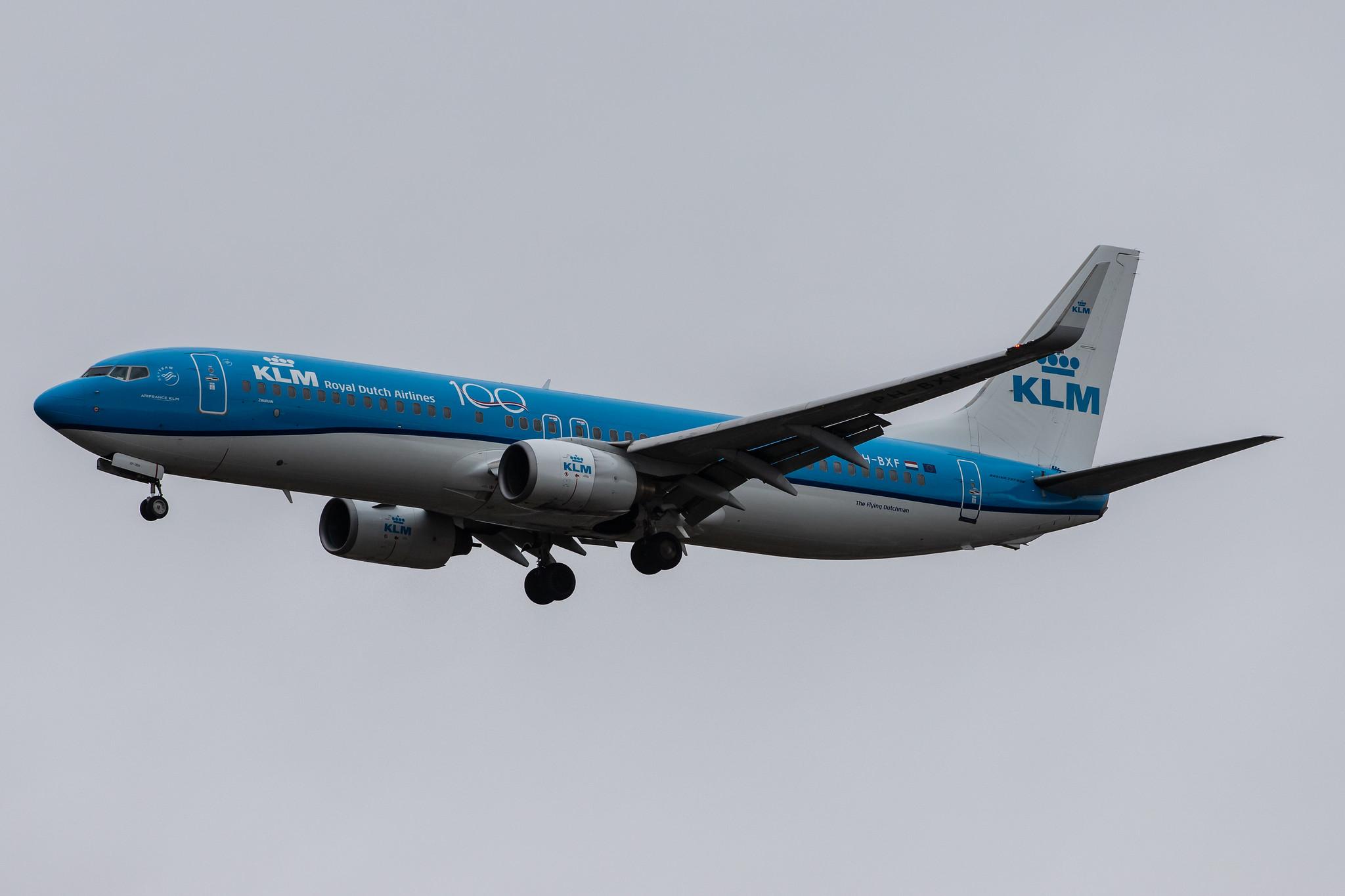 London Heathrow Airport: KLM (KL / KLM) |  Boeing 737-8K2 B738 | PH-BXF | MSN 29596