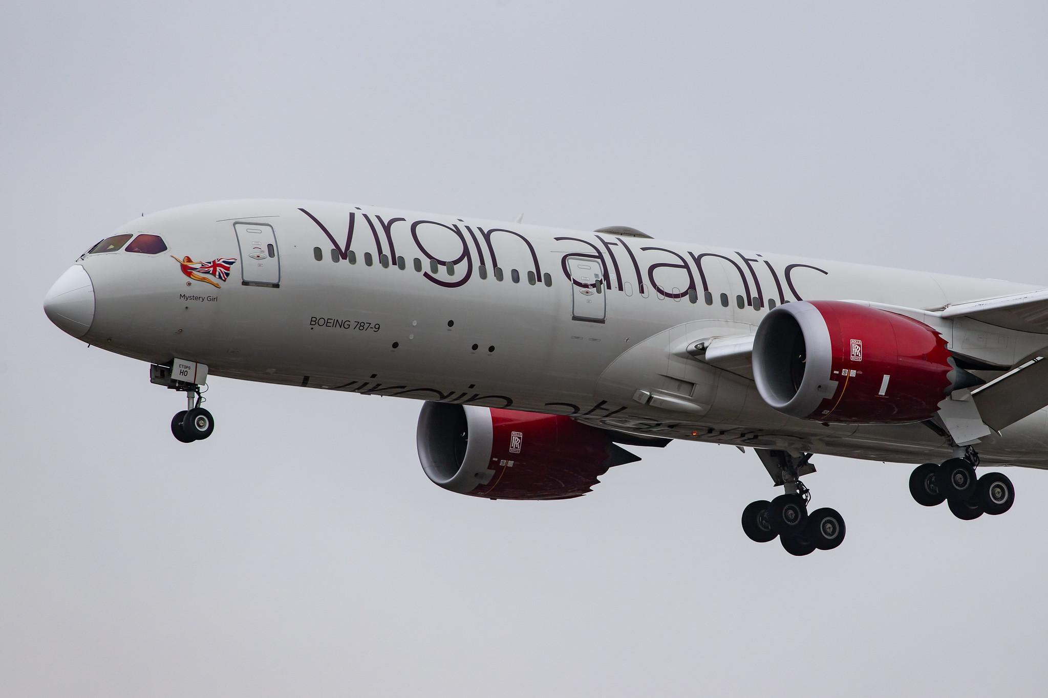 London Heathrow Airport: Virgin Atlantic (VS / VIR) |  Boeing 787-9 Dreamliner B789 | G-VWHO | MSN 37971