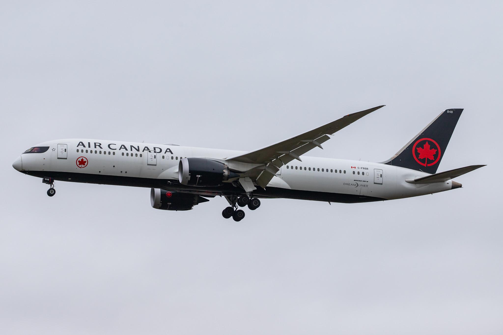 London Heathrow Airport: Air Canada (AC / ACA) |  Boeing 787-9 Dreamliner B789 | C-FRSR | MSN 37178