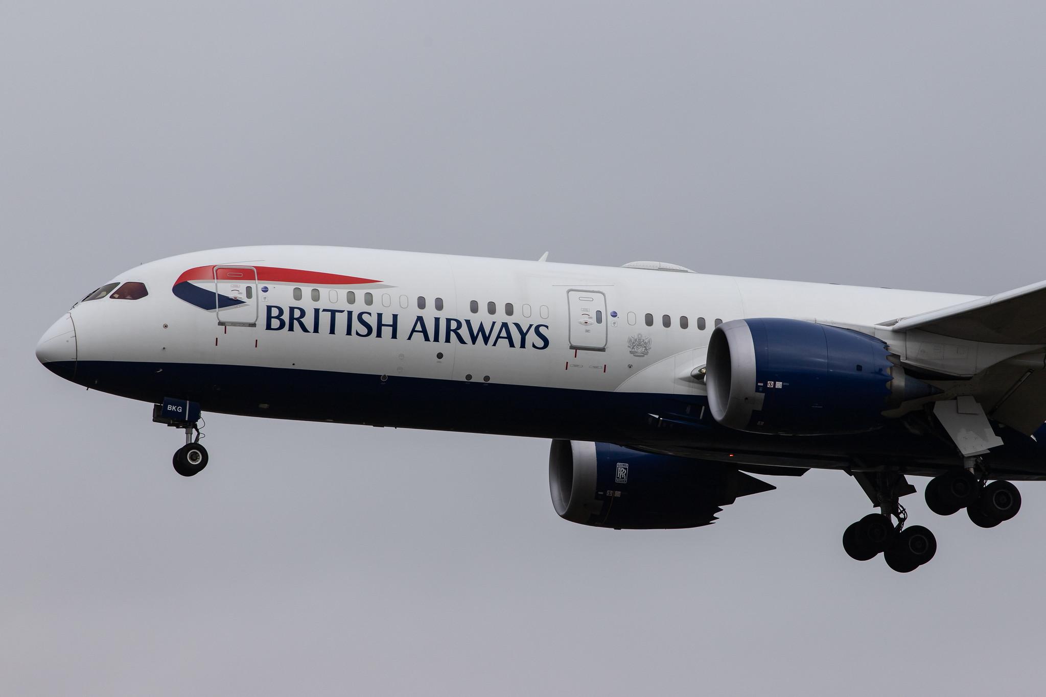 London Heathrow Airport: British Airways (BA / BAW) |  Boeing 787-9 Dreamliner B789 | G-ZBKG | MSN 38625