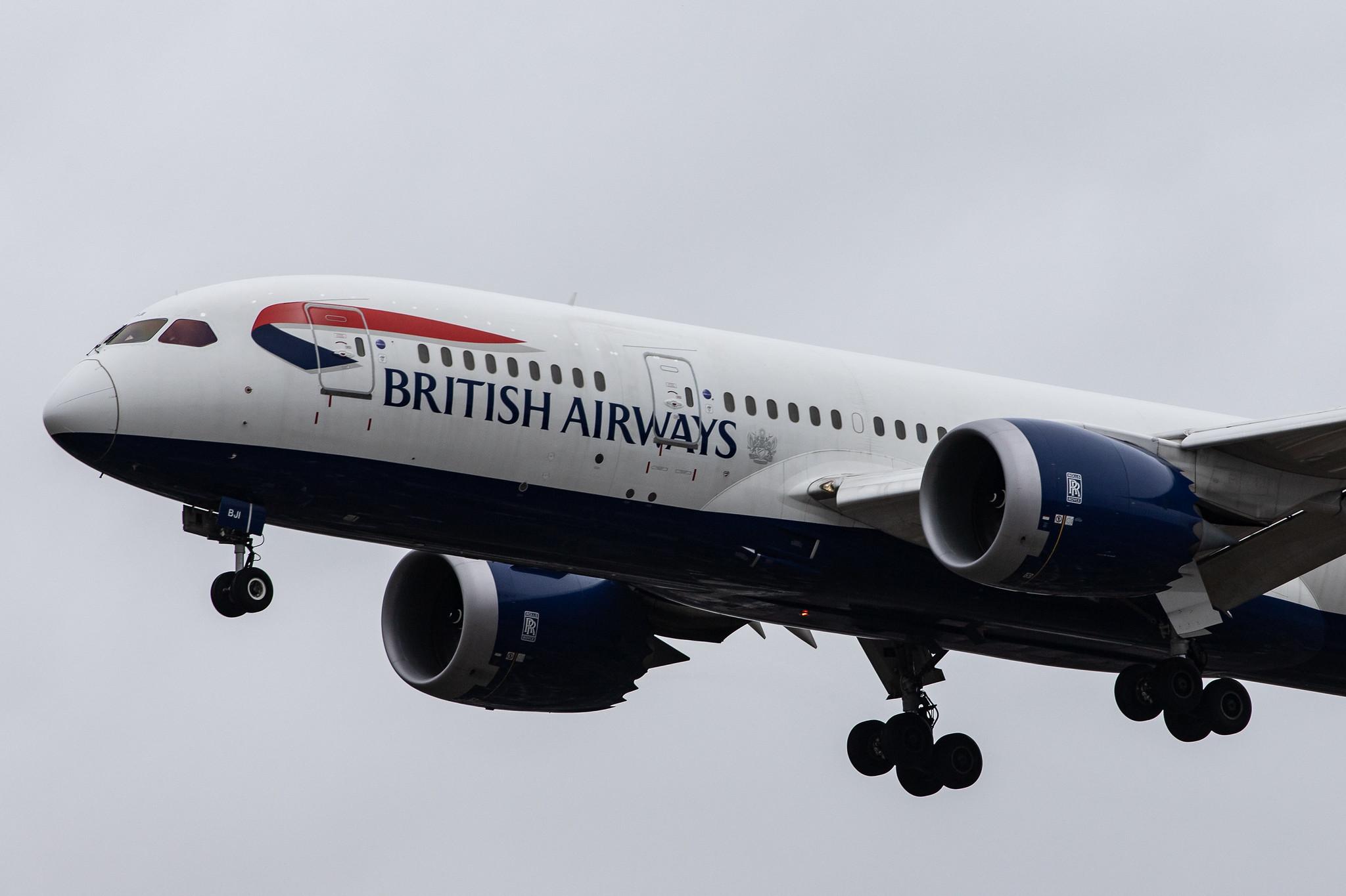 London Heathrow Airport: British Airways (BA / BAW) |  Boeing 787-8 Dreamliner B788 | G-ZBJI | MSN 60626