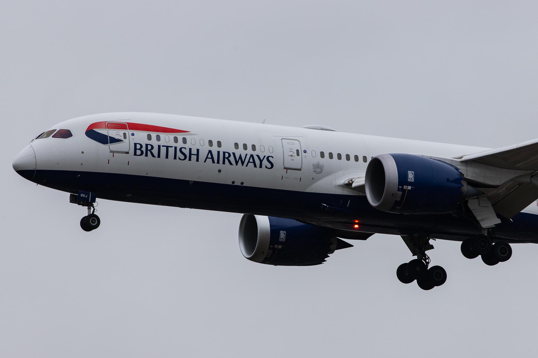 London Heathrow Airport: British Airways (BA / BAW) |  Boeing 787-9 Dreamliner B789 | G-ZBKJ | MSN 38626