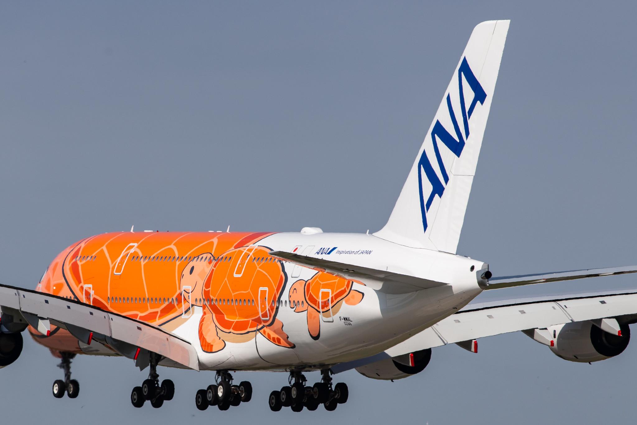 Hamburg Finkenwerder: All Nippon Airways (NH / ANA) | Airbus A380-841 A388 | F-WWAL | MSN 266 | Future: JA383A