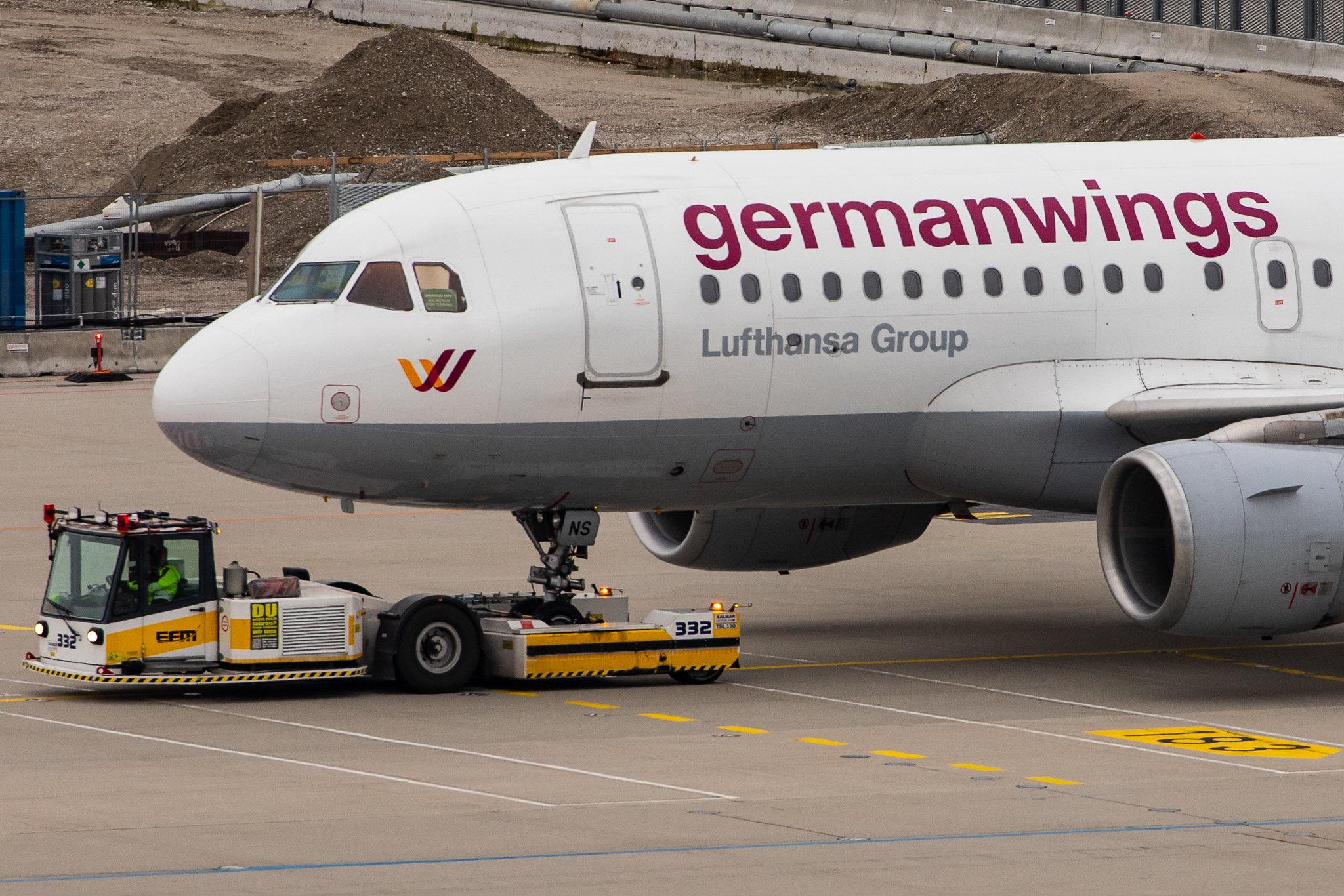 Munich Airport: Germanwings (4U / GWI) |  Airbus A319-112 A319 | D-AKNS | MSN 1277