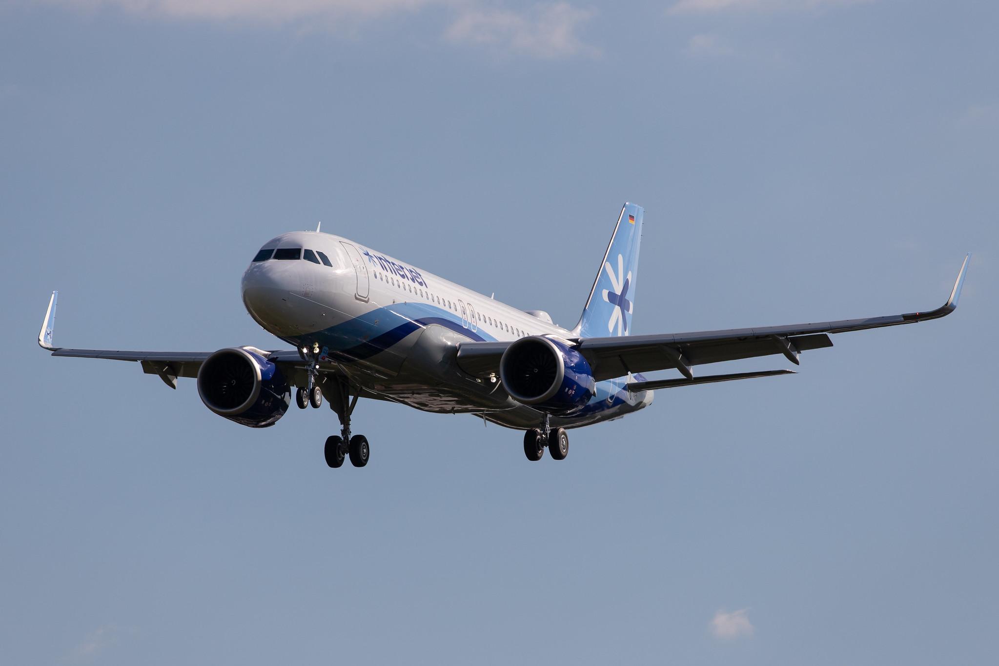Hamburg Airport: Interjet (4O / AIJ) |  Airbus A320-251N A20N | D-AUBT | MSN 9507