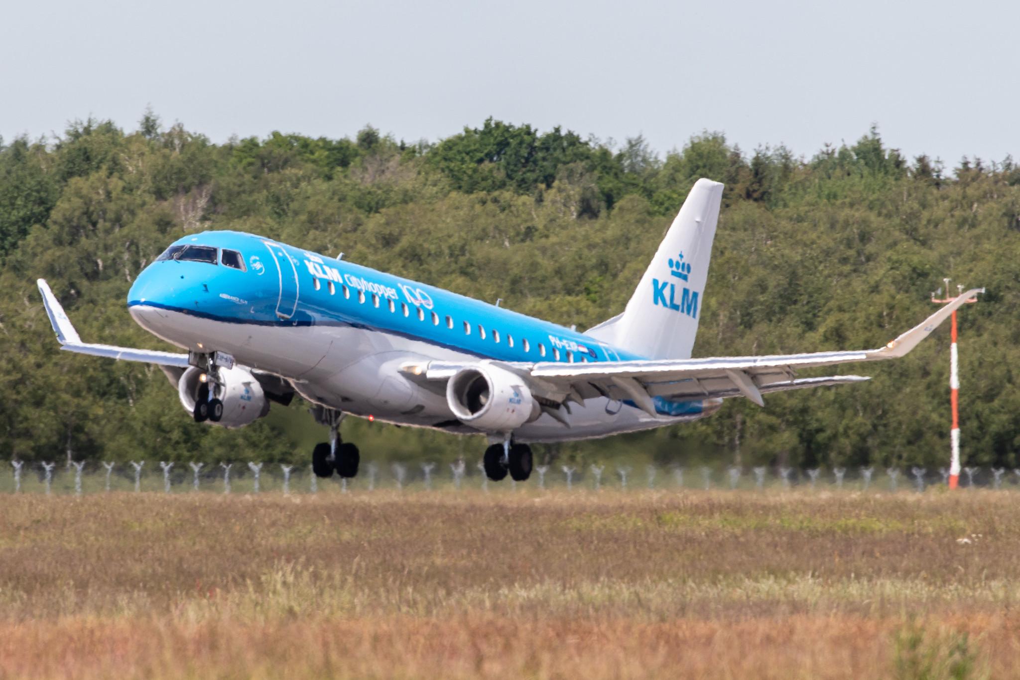 Hamburg Airport: KLM (KL / KLM) | Operator: KLM Cityhopper |  Embraer E175STD E75L | PH-EXP | MSN 17000678