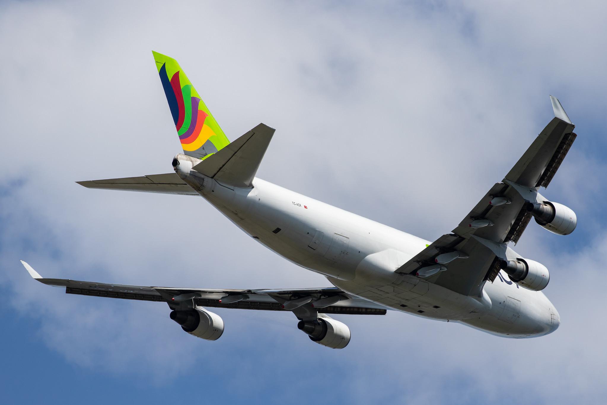 Frankfurt Airport: AirACT (9T / RUN) |  Boeing 747-428F(ER) B744 | TC-ACR | MSN 32866