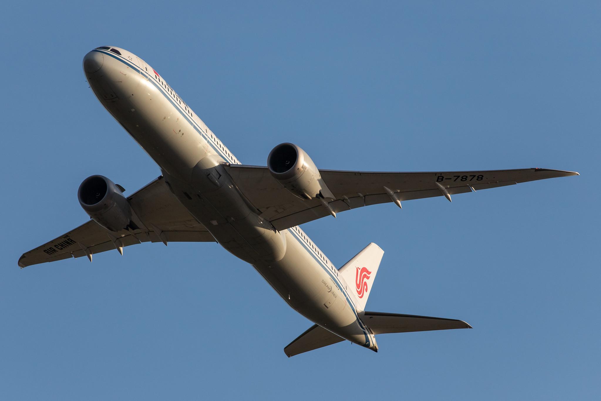 Frankfurt Airport: Air China (CA / CCA) |  Boeing 787-9 Dreamliner B789 | B-7878 | MSN 34306