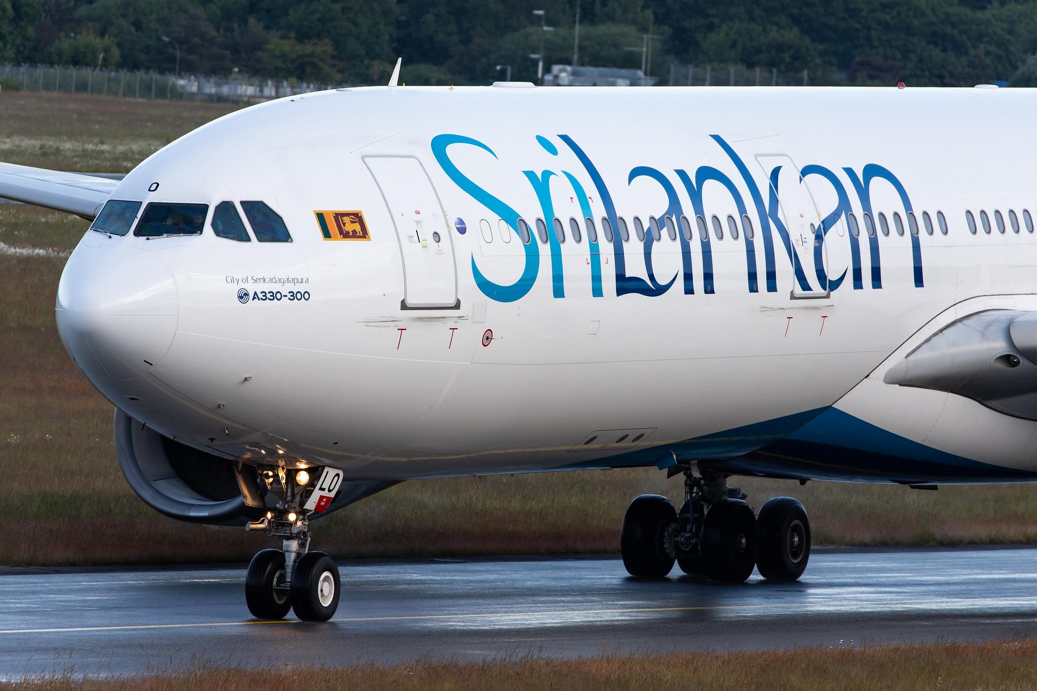 Hamburg Airport: SriLankan Airlines (UL / ALK) |  Airbus A330-343 A333 | 4R-ALO | MSN 1650