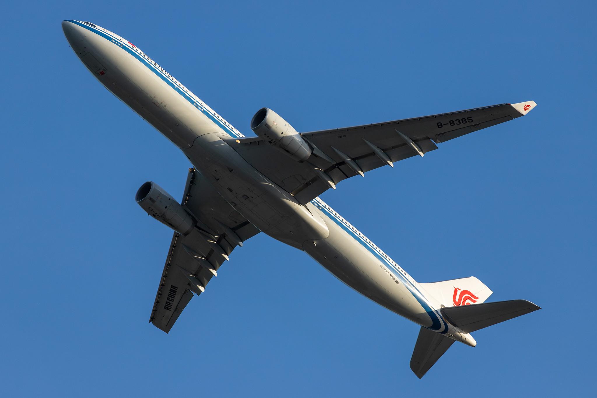 Frankfurt Airport: Air China (CA / CCA) |  Airbus A330-343 A333 | B-8385 | MSN 1807