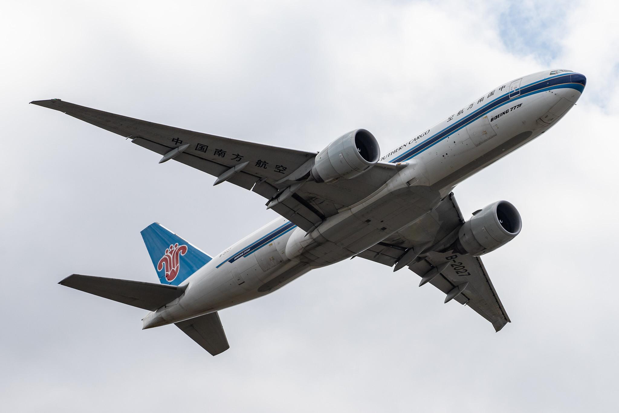 Frankfurt Airport: China Southern Cargo (CZ / CSN) | Operator: China Southern Airlines |  Boeing 777-F1B B77L | B-2027 | MSN 41636