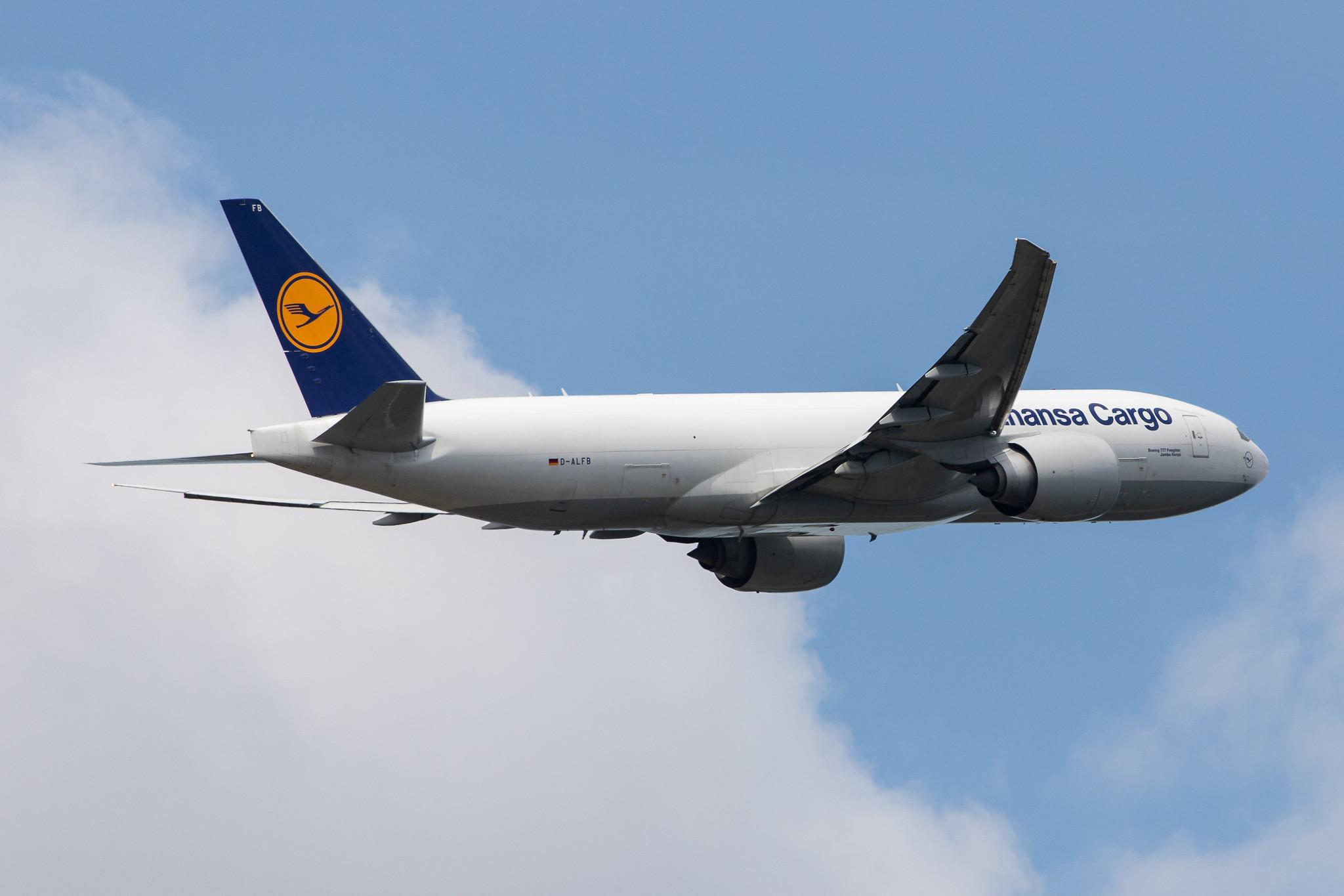 Frankfurt Airport: Lufthansa Cargo (/ GEC) |  Boeing 777-FBT B77L | D-ALFB | MSN 41675