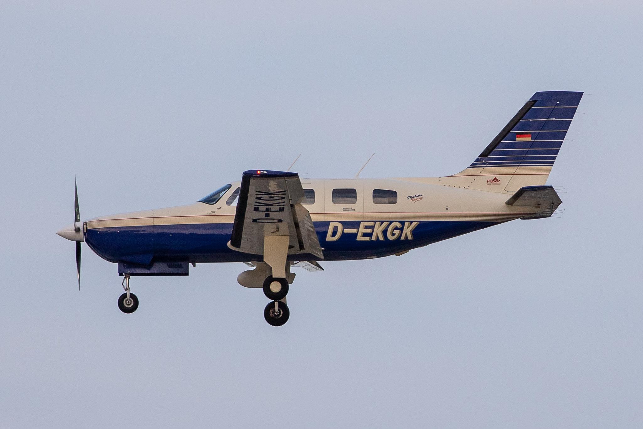 Hamburg Airport: Private Owner |  Piper PA46-350P Malibu Mirage PA46 | D-EKGK | MSN 4636010