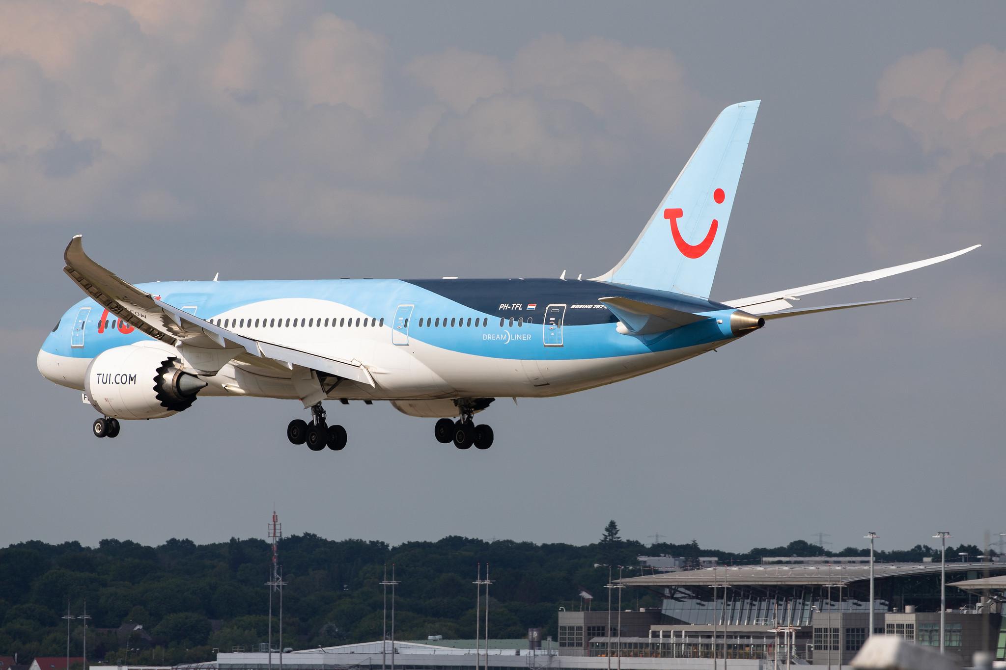 Hamburg Airport: TUI (X3 / TUI) | Operator: TUI fly Netherlands |  Boeing 787-8 Dreamliner B788 | PH-TFL | MSN 37228