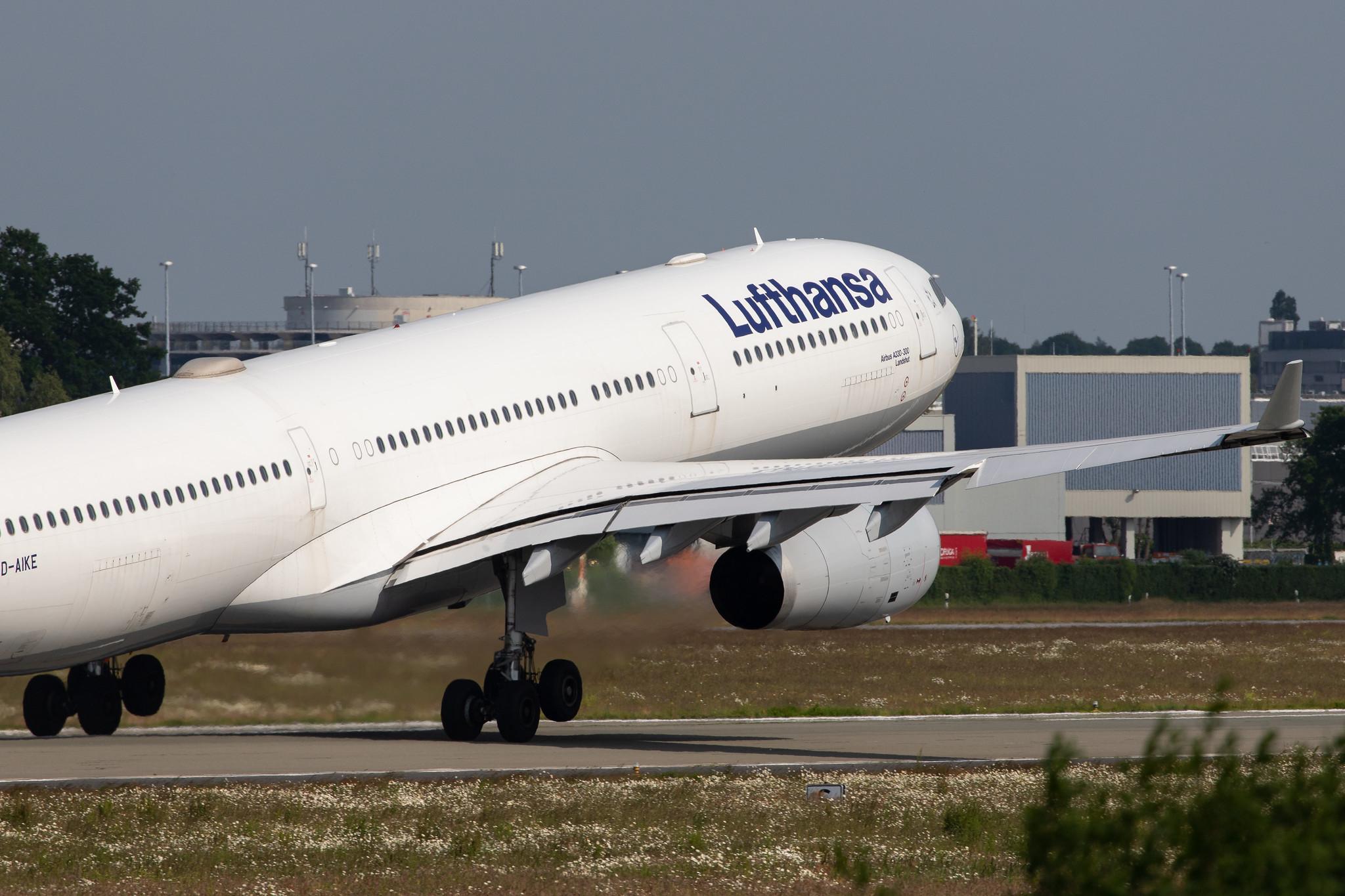 Hamburg Airport: Lufthansa (LH / DLH) |  Airbus A330-343 A333 | D-AIKE | MSN 0636