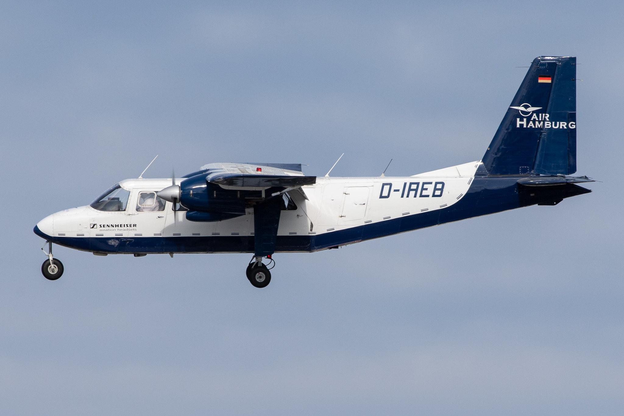 Hamburg Airport: Flugschule Hamburg |  Britten-Norman Islander BN2P | D-IAEB | MSN 218