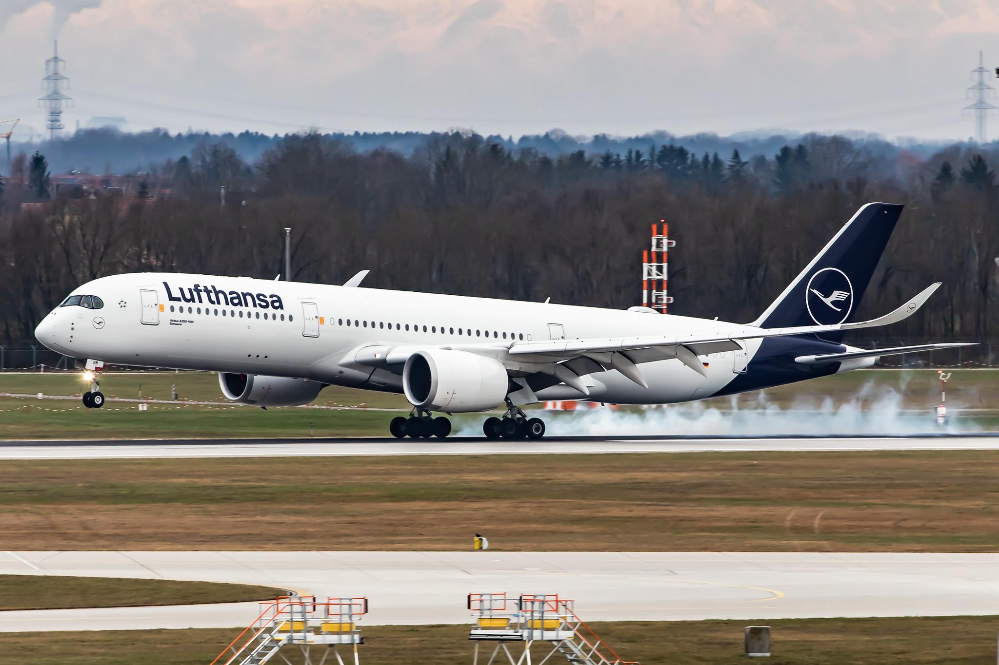 Munich Airport: Lufthansa (LH / DLH) |  Airbus A350-941 A359 | D-AIXM | MSN 287